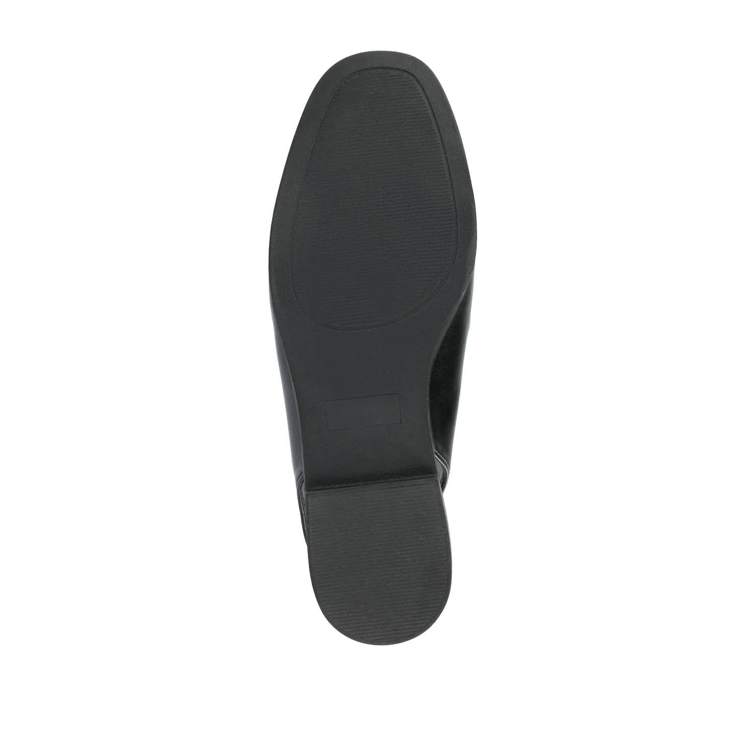 LAINEY LOAFER FLATS IN VEGAN LEATHER - Black - Image 5