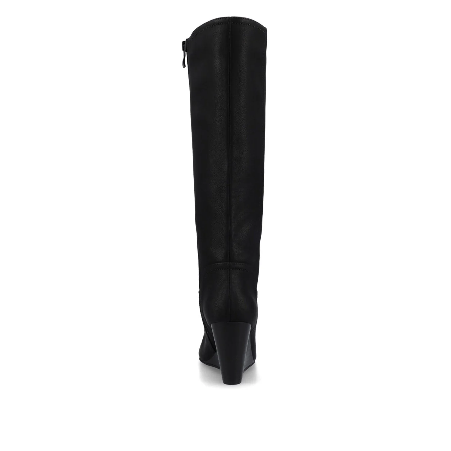 LANGLY KNEE-HIGH BOOTS IN WIDE CALF - Black - Image 6