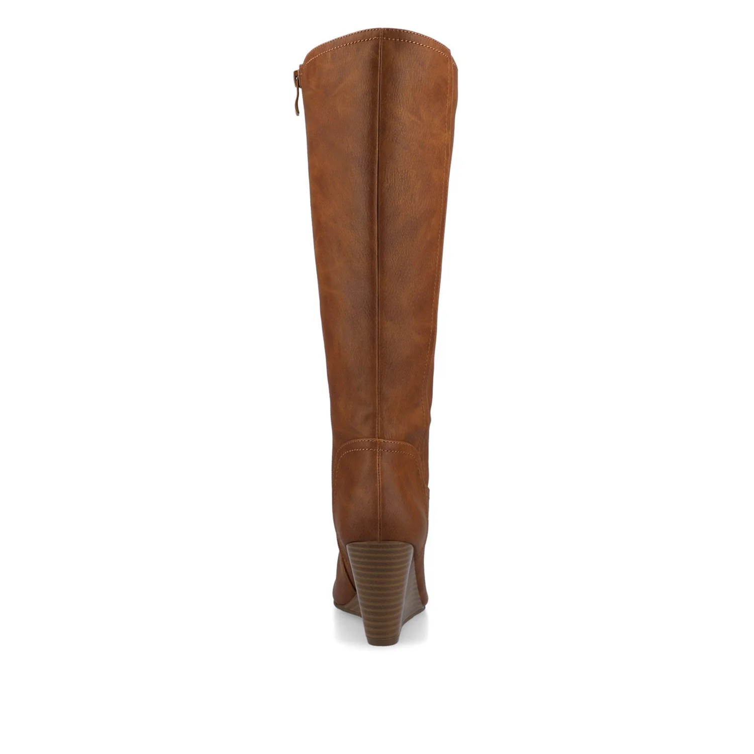 LANGLY KNEE-HIGH BOOTS IN WIDE CALF - Brown - Image 6