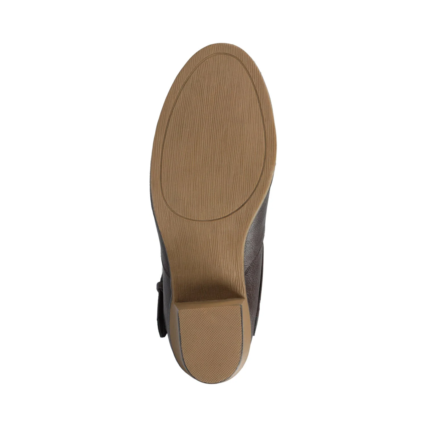 LATE BOOTS IN WIDE WIDTH (FOOTBED) - Dark-Brown PU - Image 5