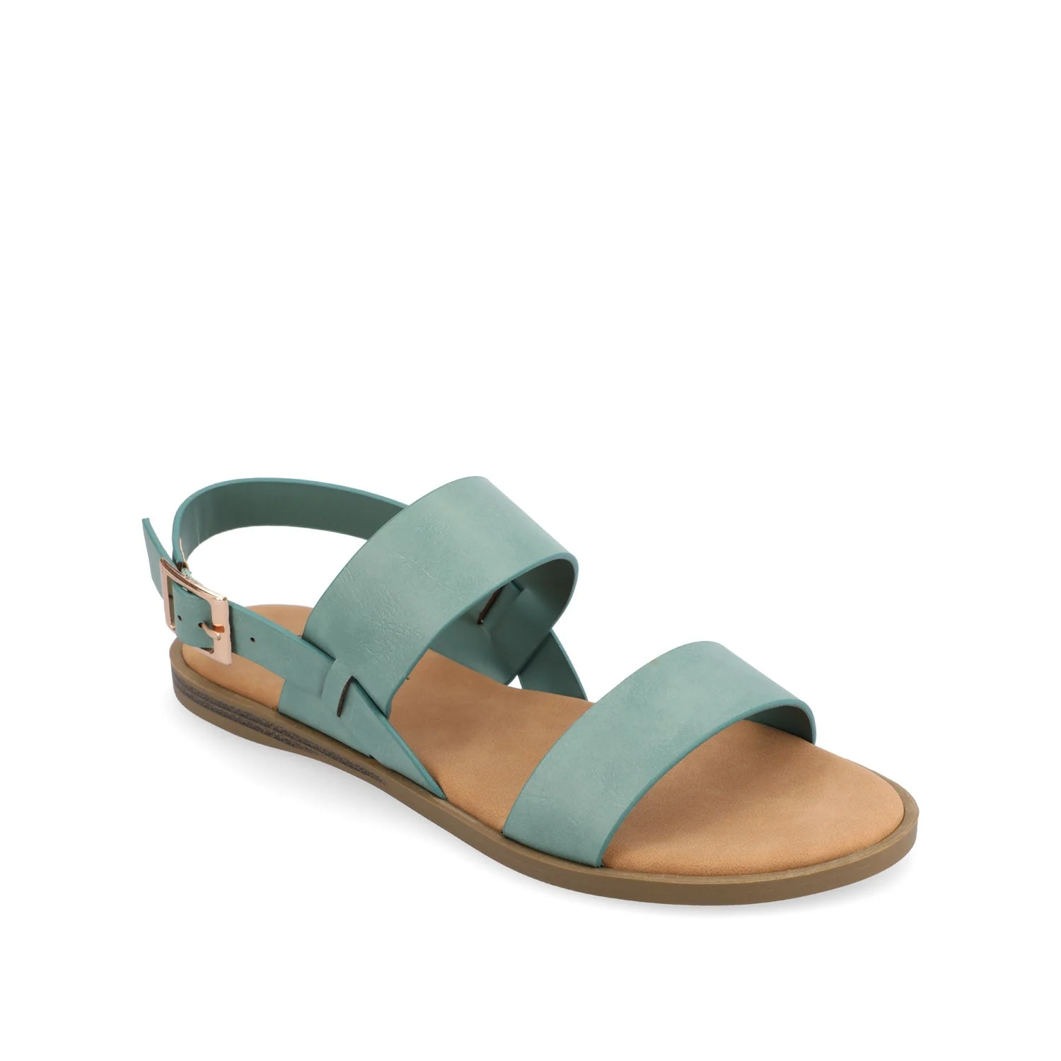 LAVINE MULTI STRAP SANDALS IN WIDE - Blue - Image 2