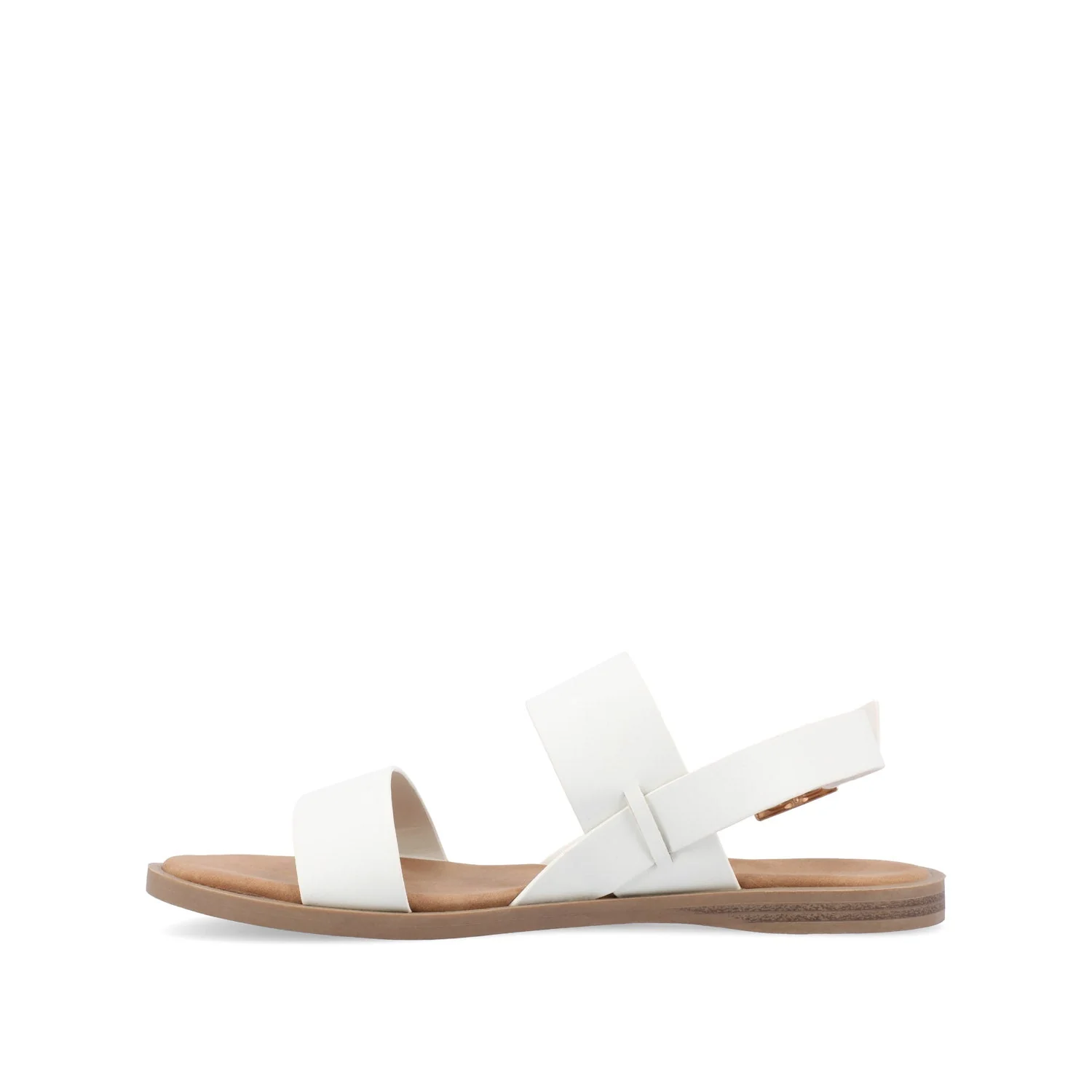 LAVINE MULTI STRAP SANDALS IN WIDE - White - Image 3