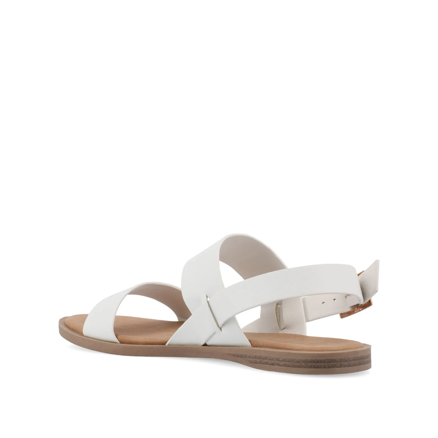 LAVINE MULTI STRAP SANDALS IN WIDE - White - Image 4