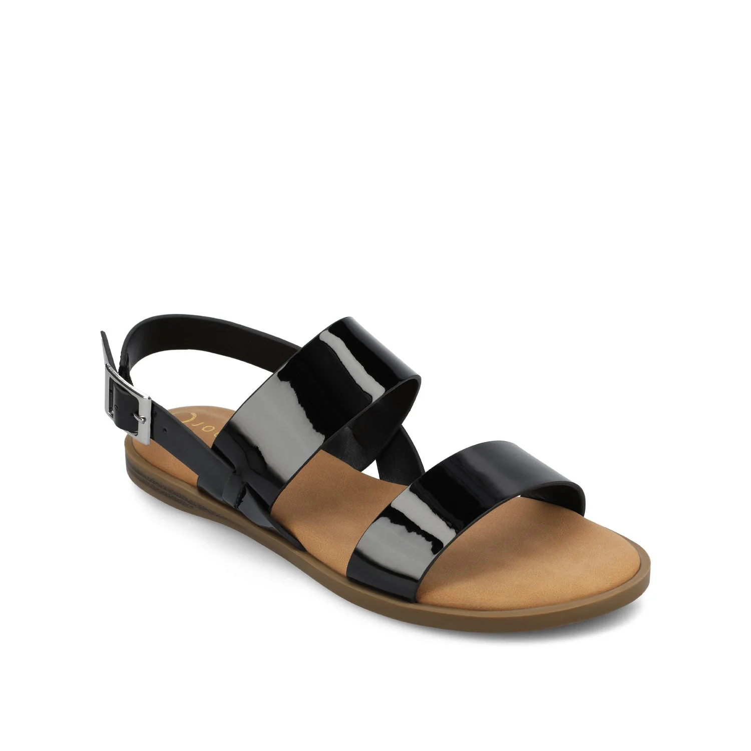 LAVINE MULTI STRAP SANDALS NEW - Black Patent - Image 2