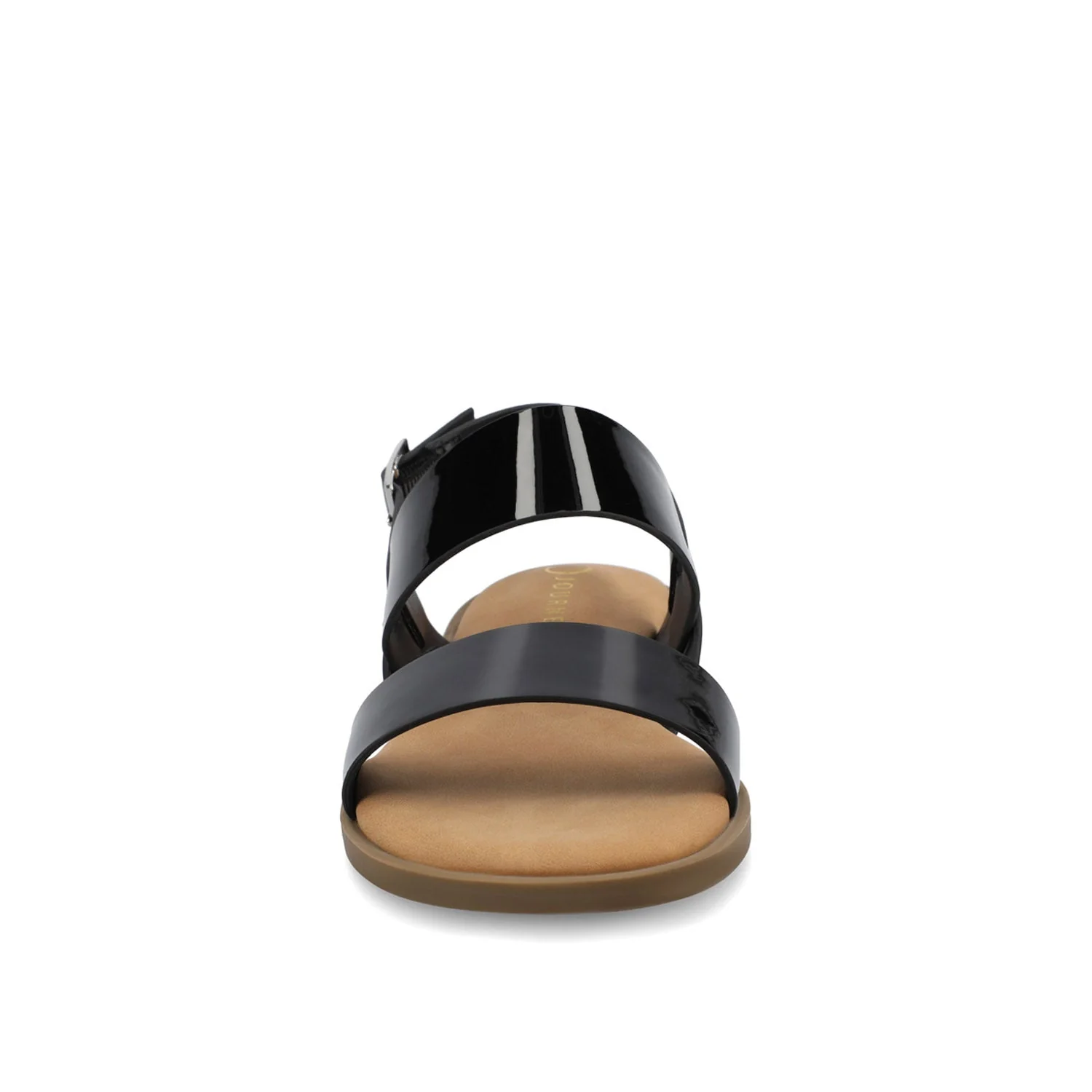 LAVINE MULTI STRAP SANDALS NEW WIDE - Black Patent - Image 5