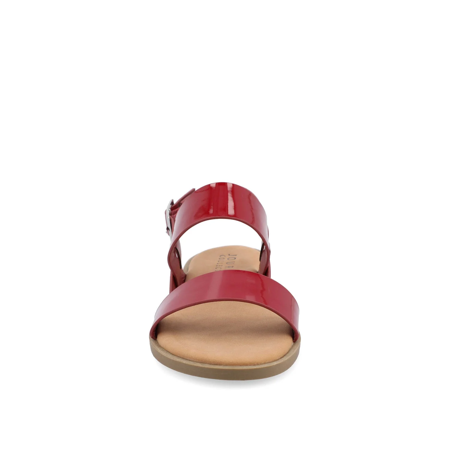LAVINE STATEMENT MULTI STRAP SANDALS IN WIDE - Red - Image 5