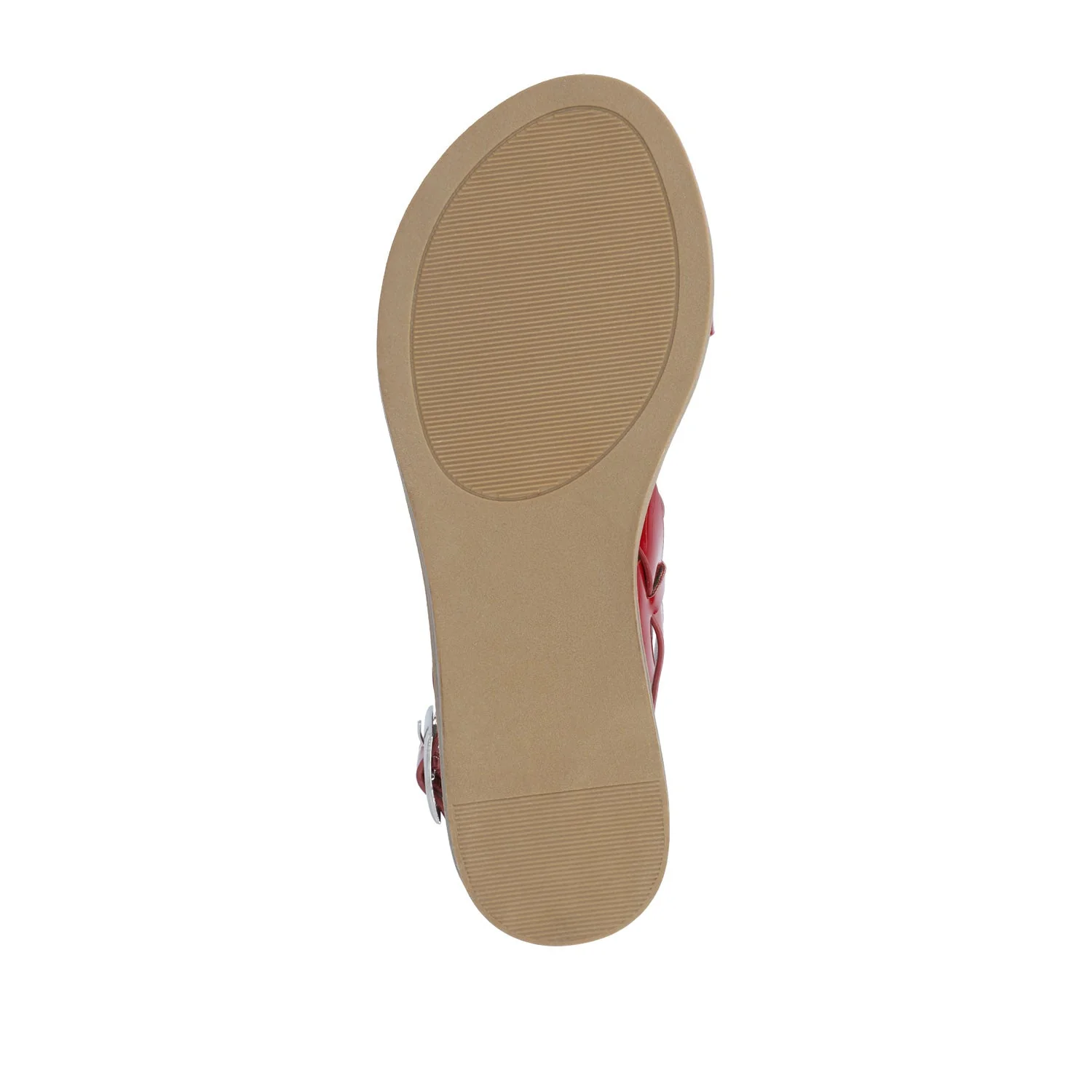 LAVINE STATEMENT MULTI STRAP SANDALS IN WIDE - Red - Image 8