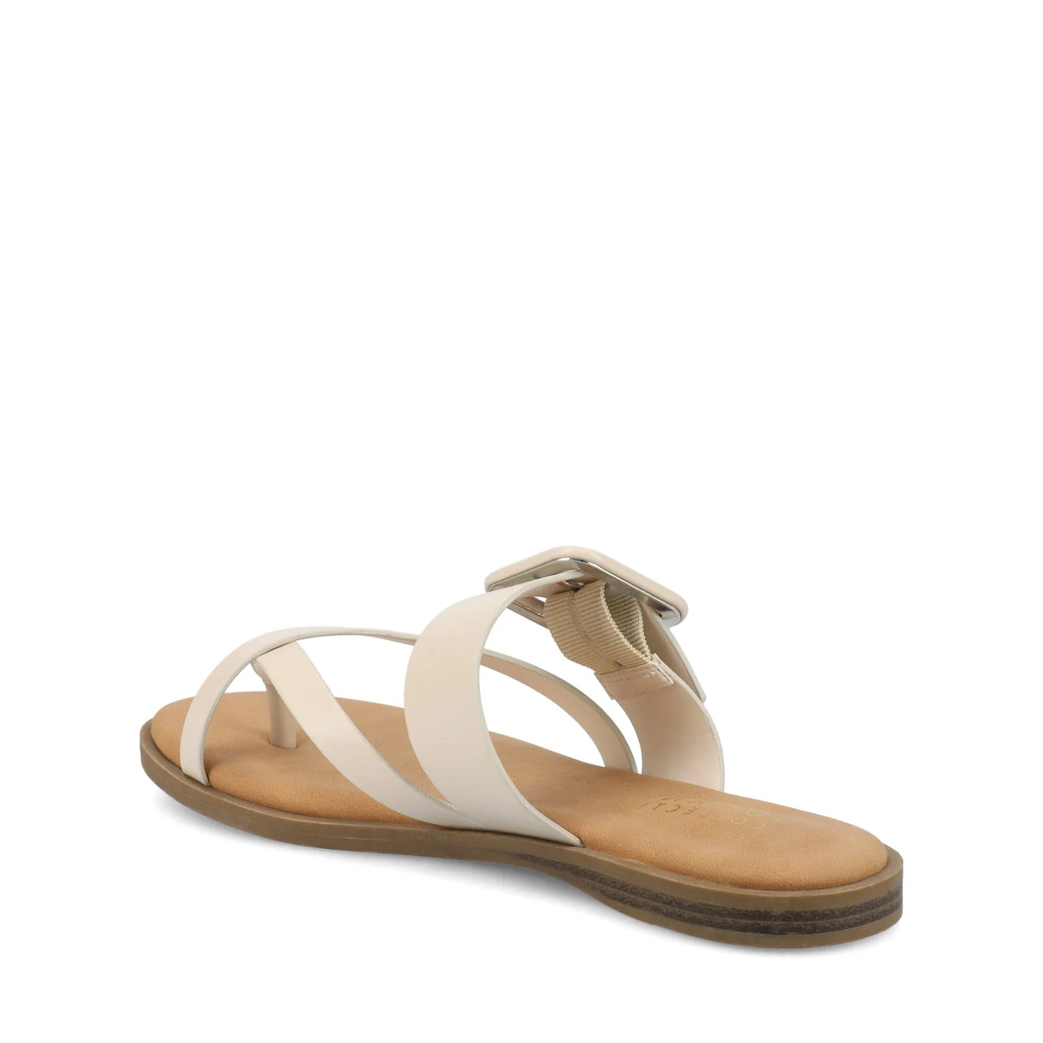 LAYRA FLAT SANDALS - Ivory - Image 4