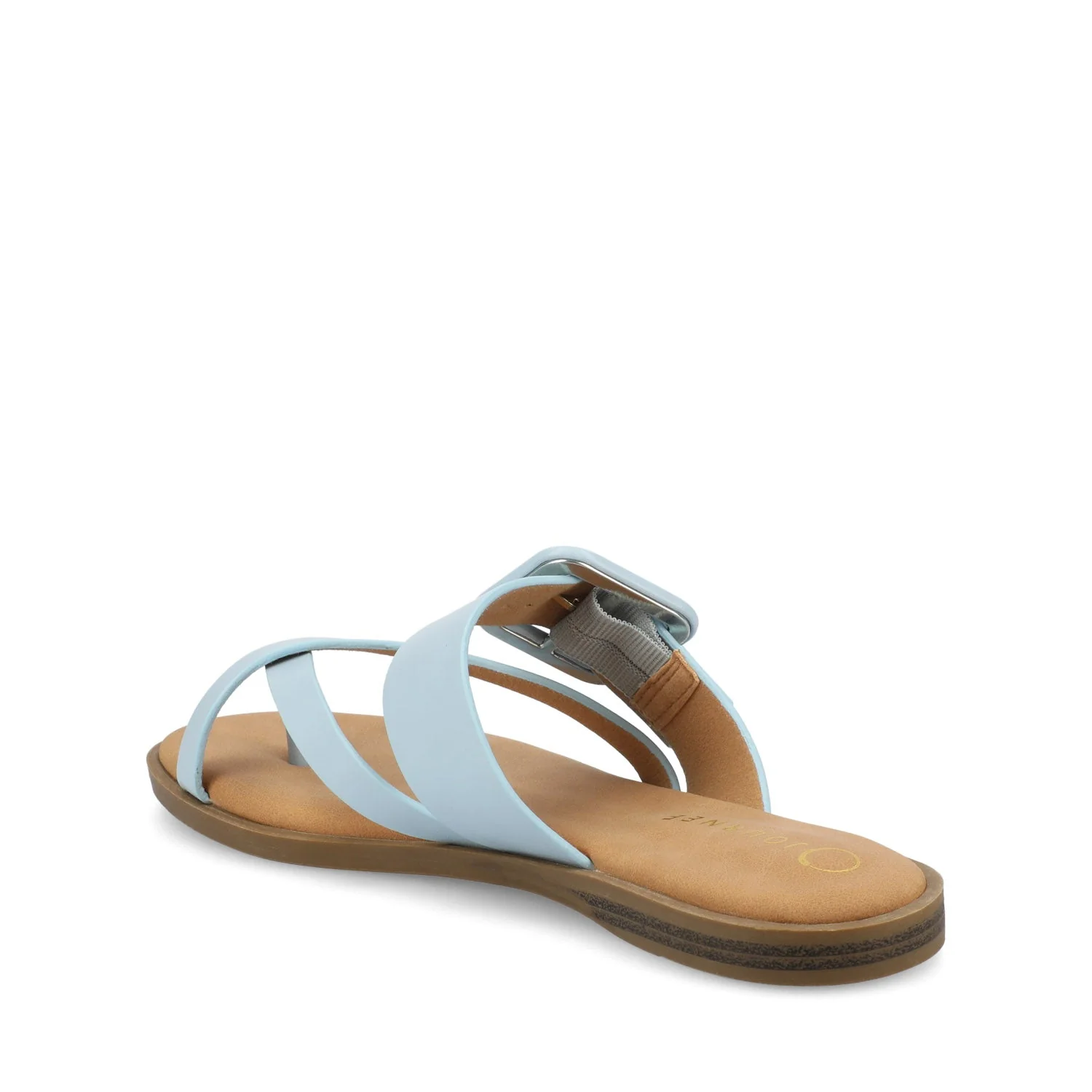 LAYRA FLAT SANDALS - Light Blue - Image 4