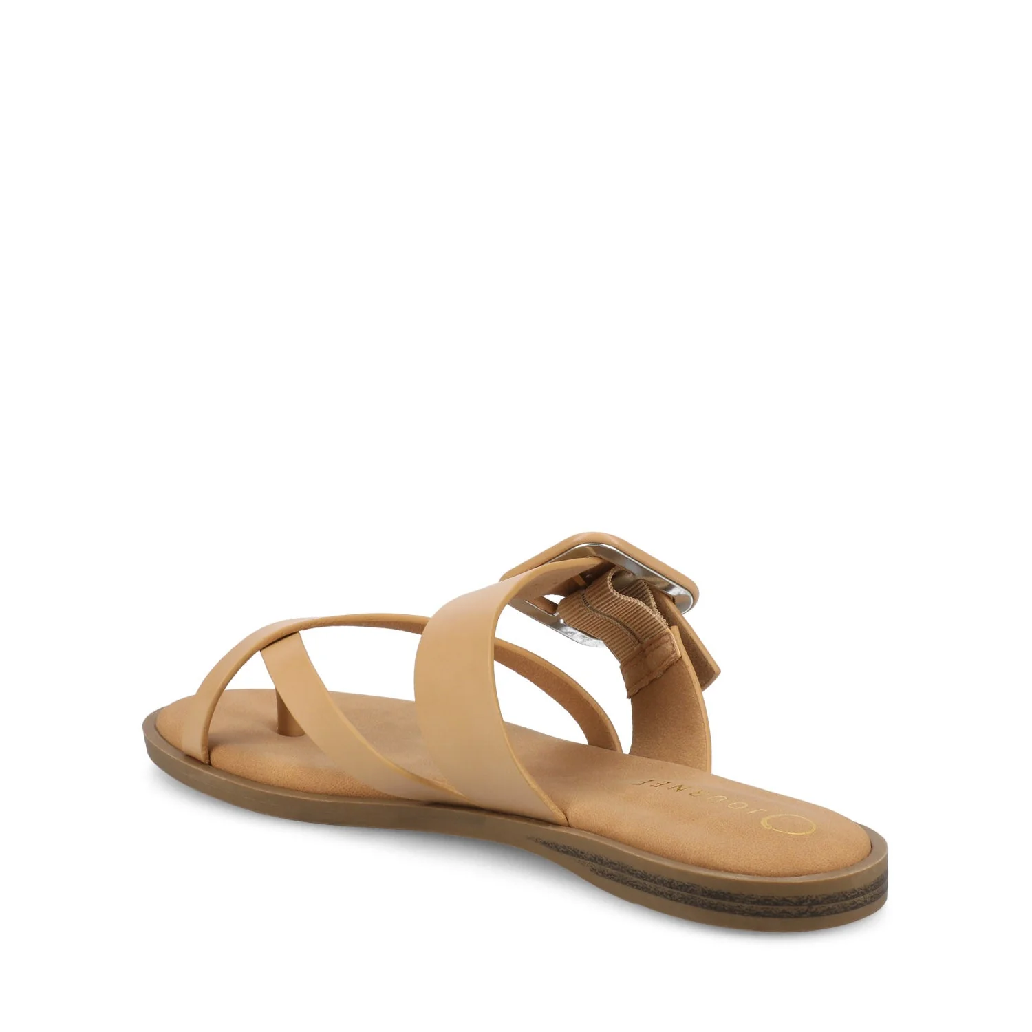 LAYRA FLAT SANDALS - Tan - Image 4