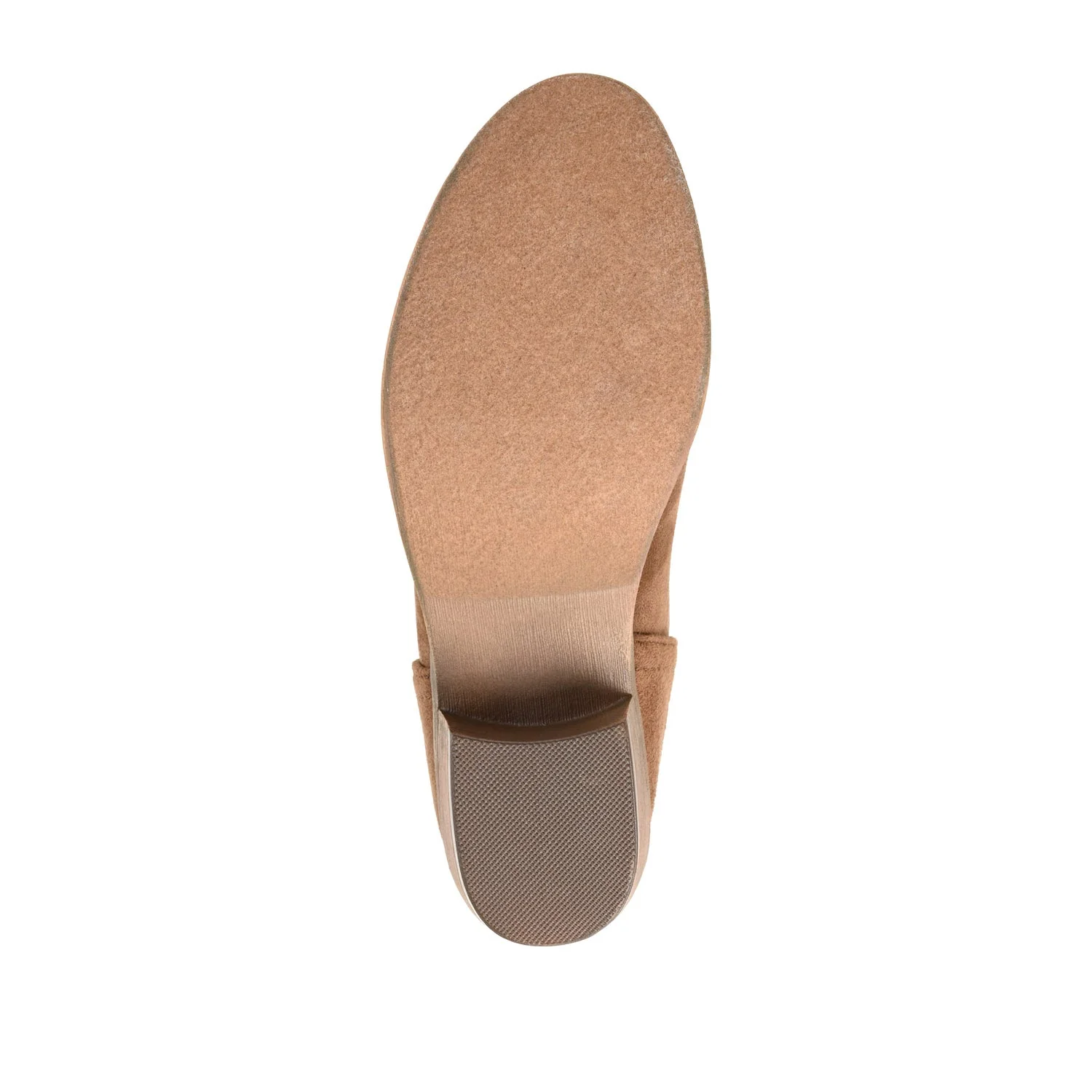 LIVVY ZIP-UP BOOTIES IN FAUX SUEDE - Taupe - Image 8