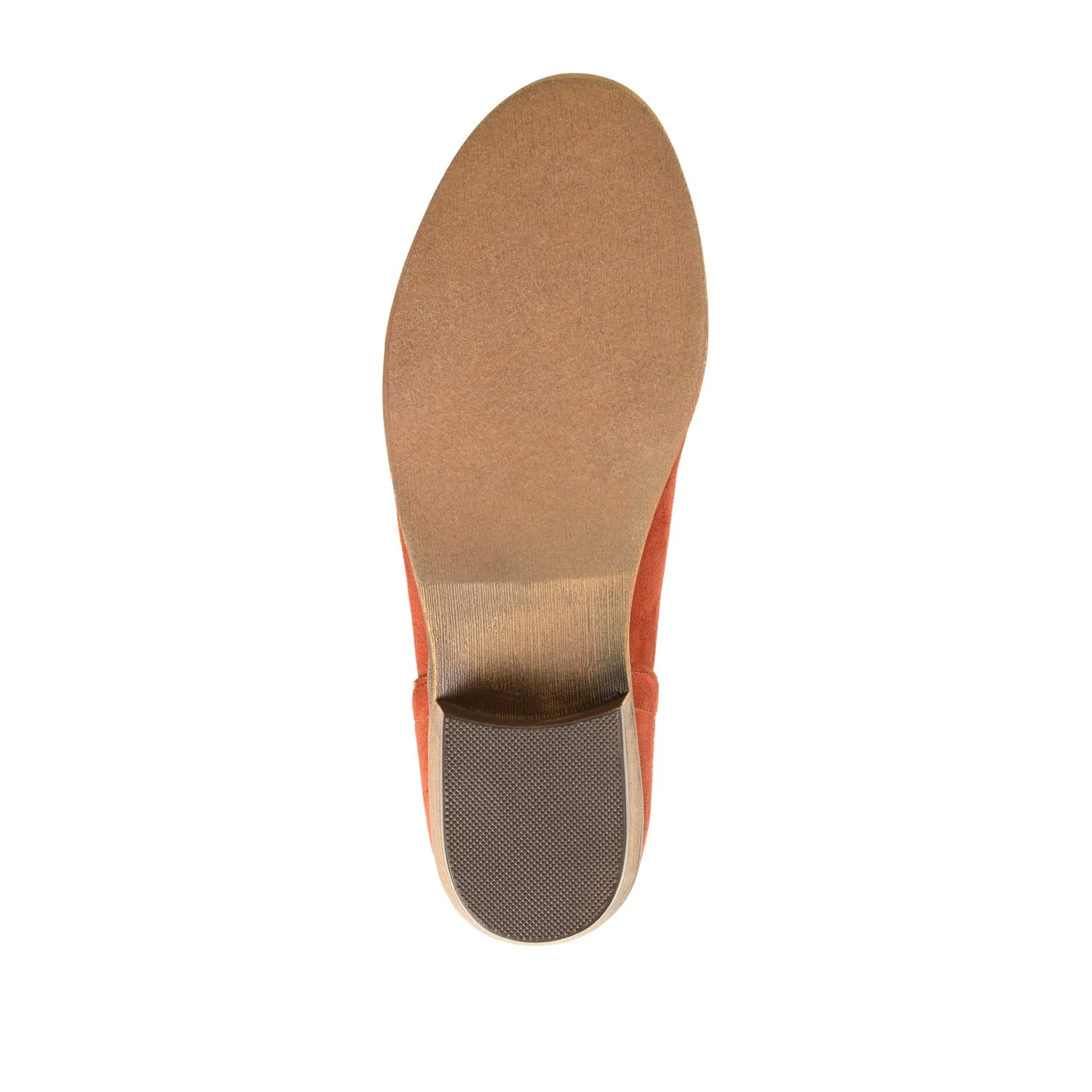 LIVVY FAUX SUEDE ZIP-UP BOOTIES IN WIDE - Clay - Image 9