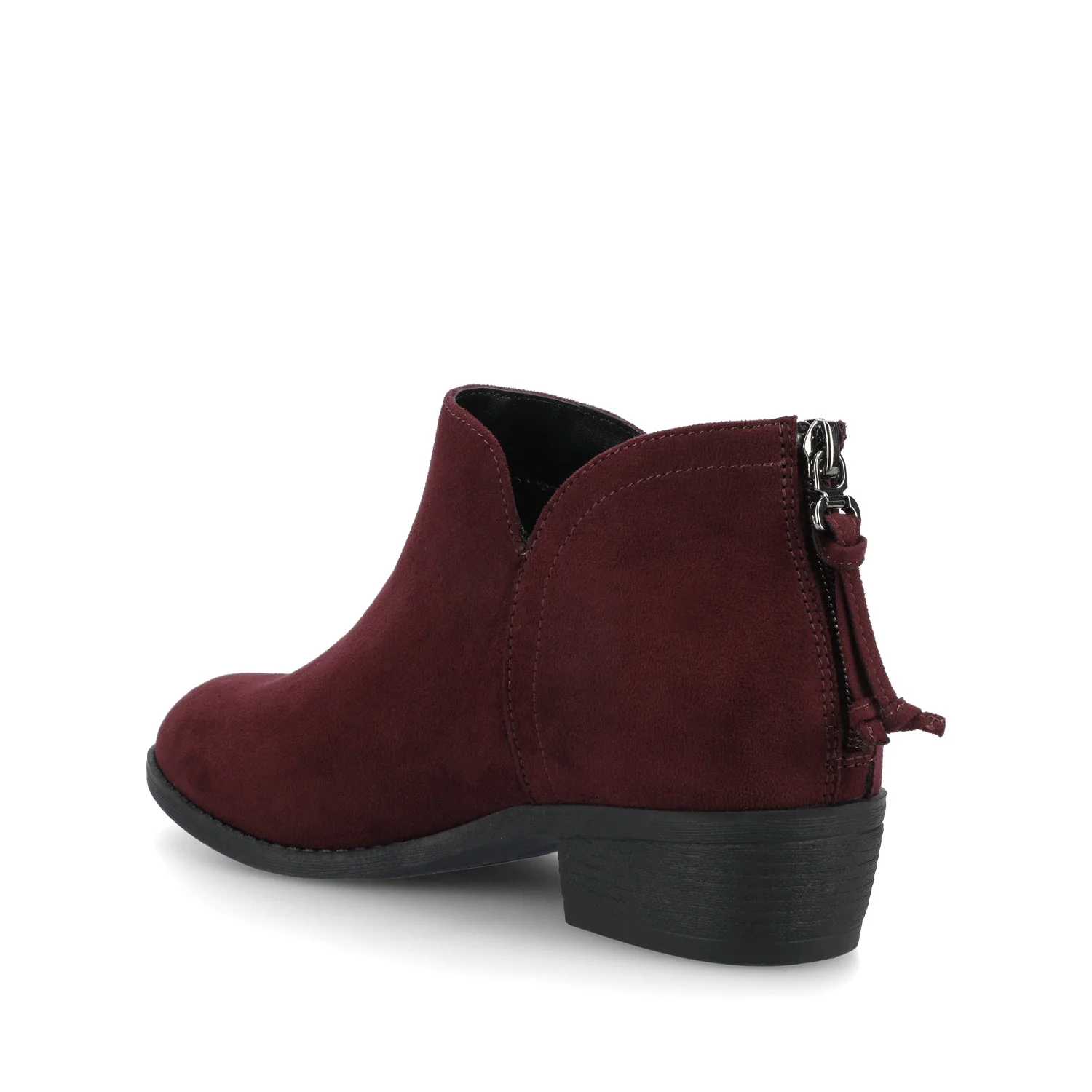 LIVVY ZIP-UP BOOTIES - Oxblood - Image 3