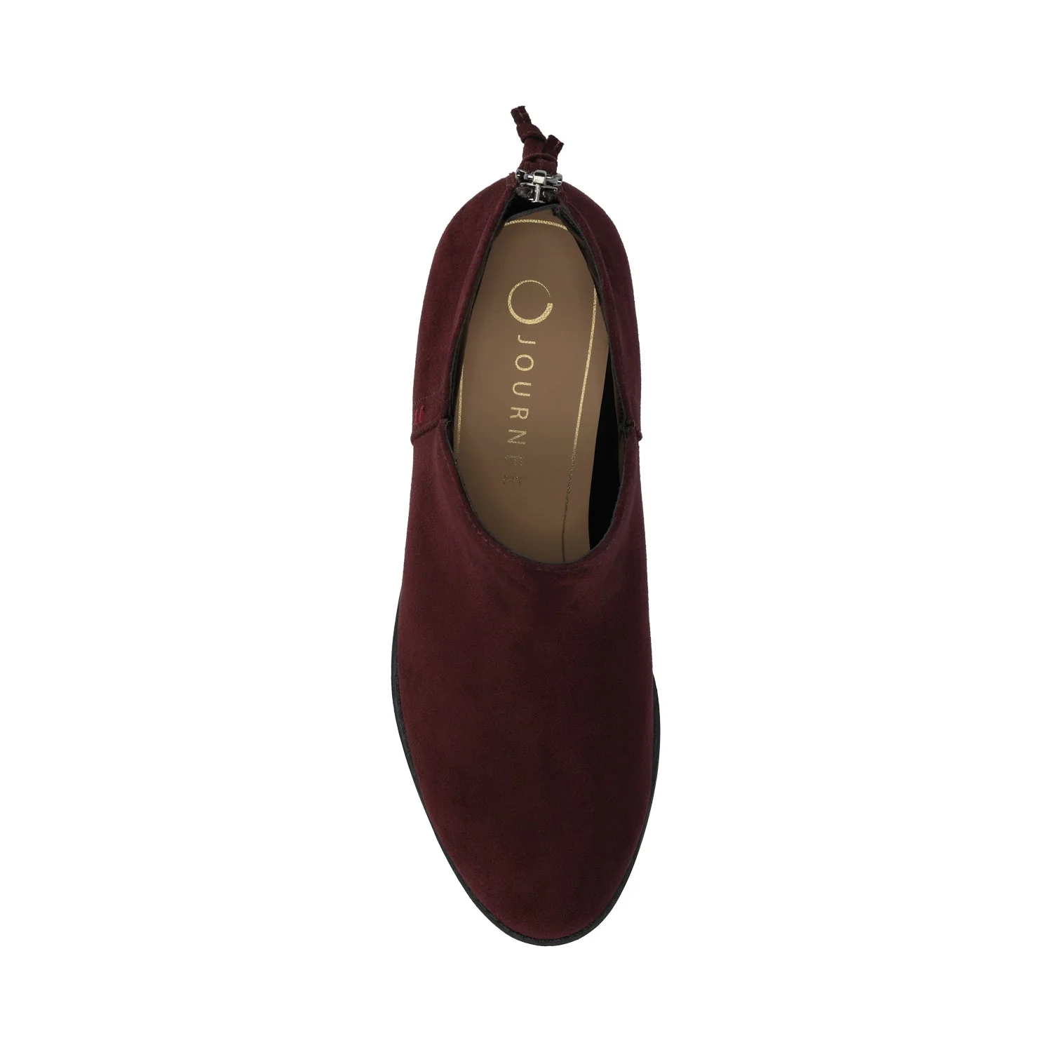 LIVVY ZIP-UP BOOTIES - Oxblood - Image 4