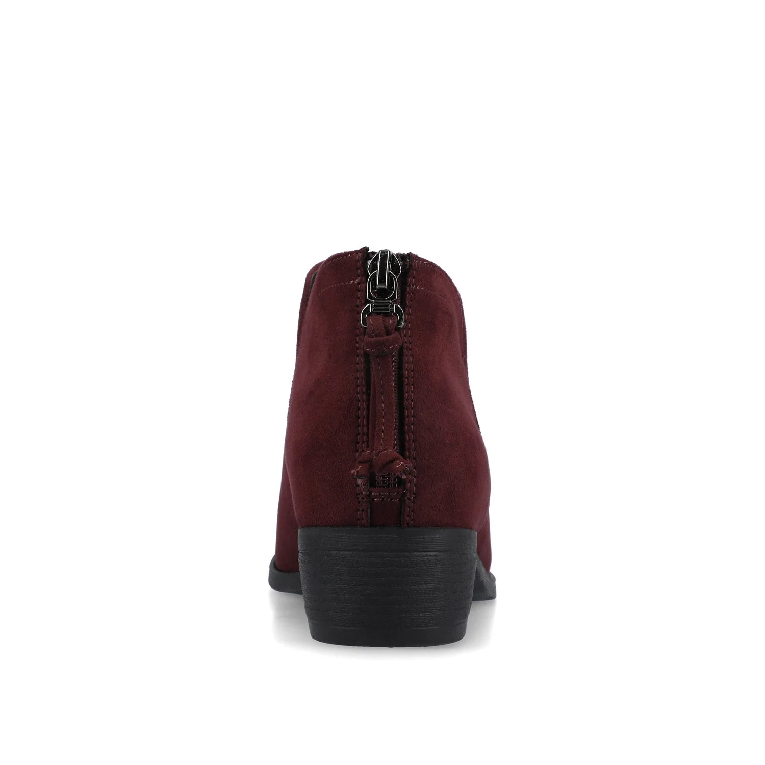 LIVVY ZIP-UP BOOTIES - Oxblood - Image 6
