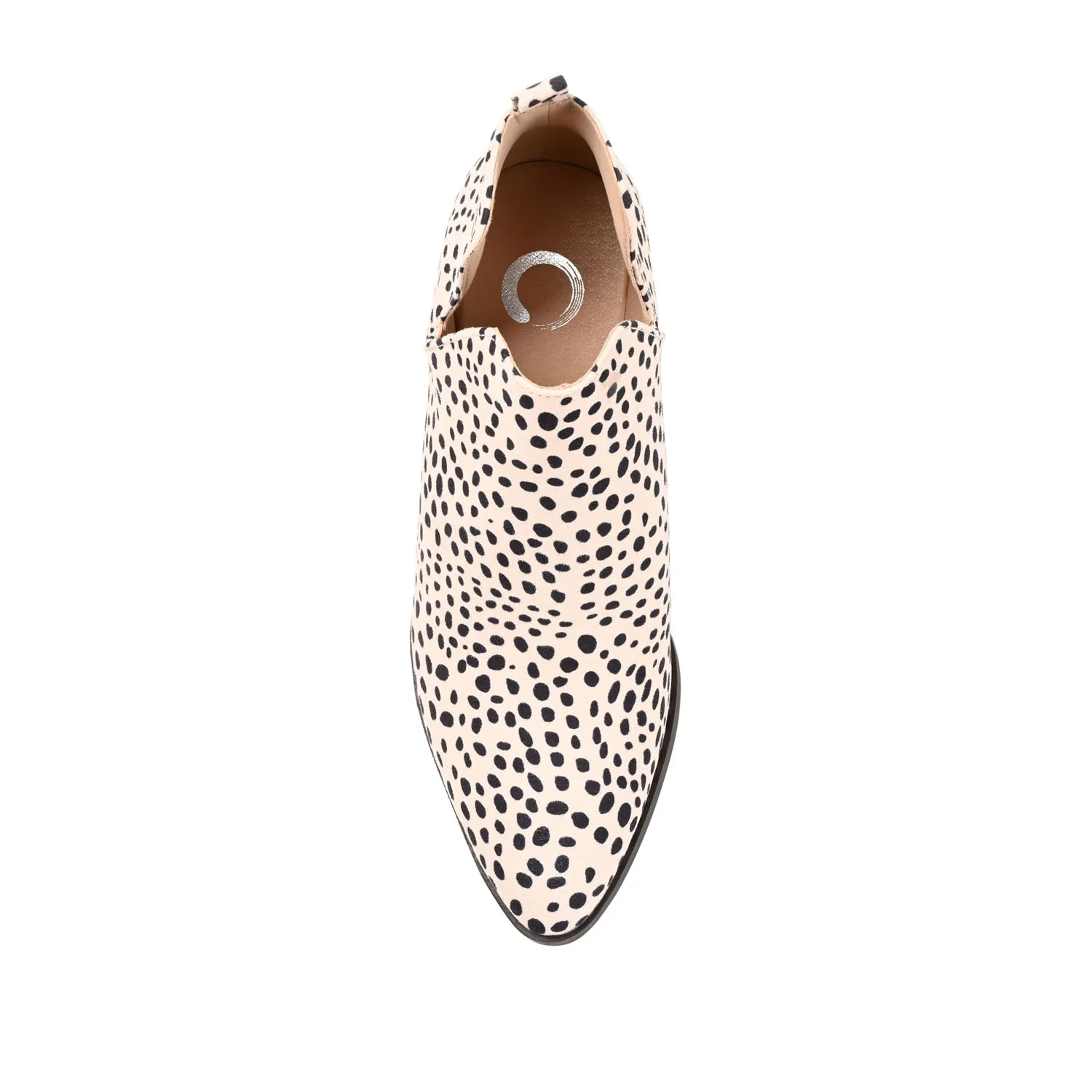 LOLA BLOCK HEELED BOOTIES IN VEGAN LEATHER - Animal - Image 6