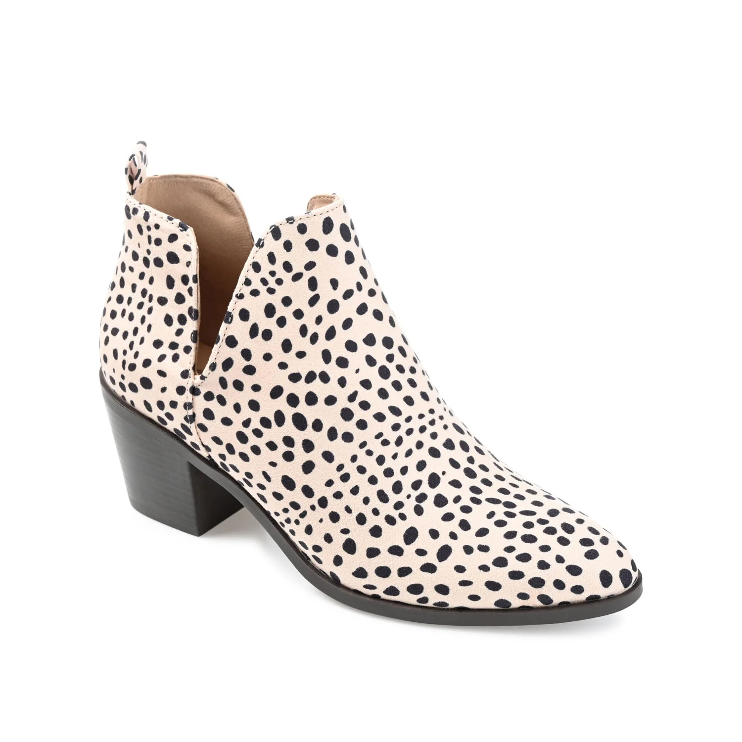 LOLA BLOCK HEELED BOOTIES IN WIDE - Animal - Image 3
