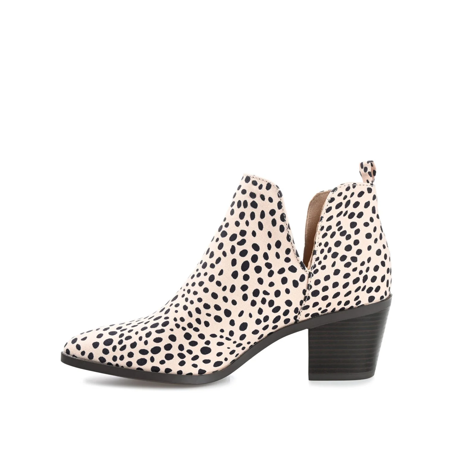 LOLA BLOCK HEELED BOOTIES IN WIDE - Animal - Image 4
