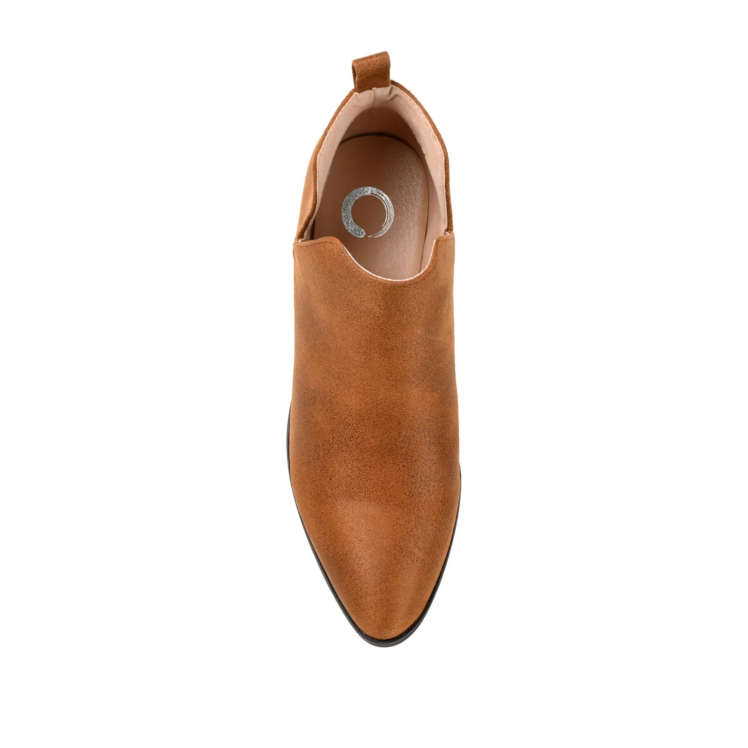 LOLA BLOCK HEELED BOOTIES IN WIDE - Brown - Image 6