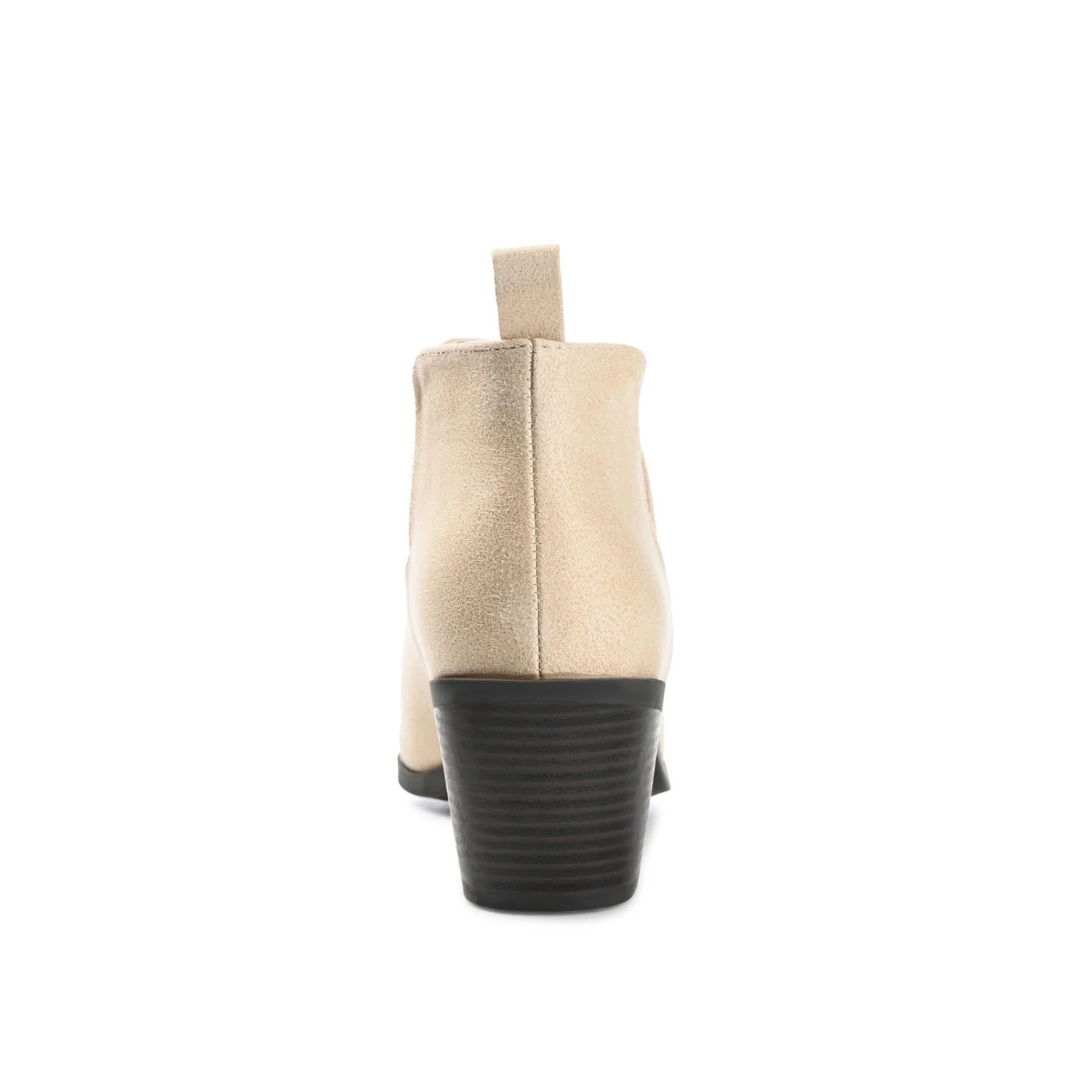 LOLA BLOCK HEELED BOOTIES IN WIDE - Sand - Image 7