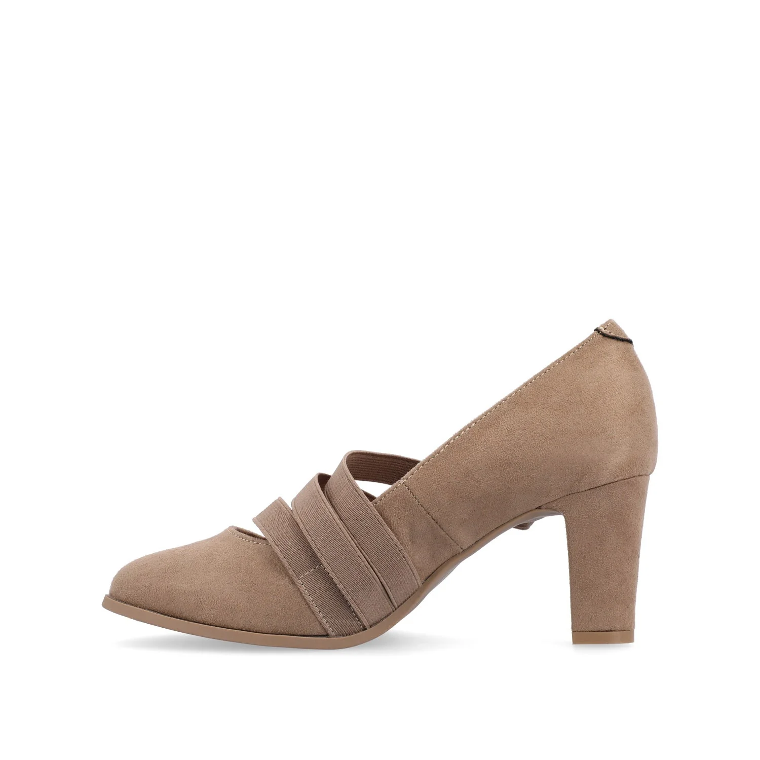 LOREN MARY JANE PUMP HEELS IN NARROW - Taupe - Image 3
