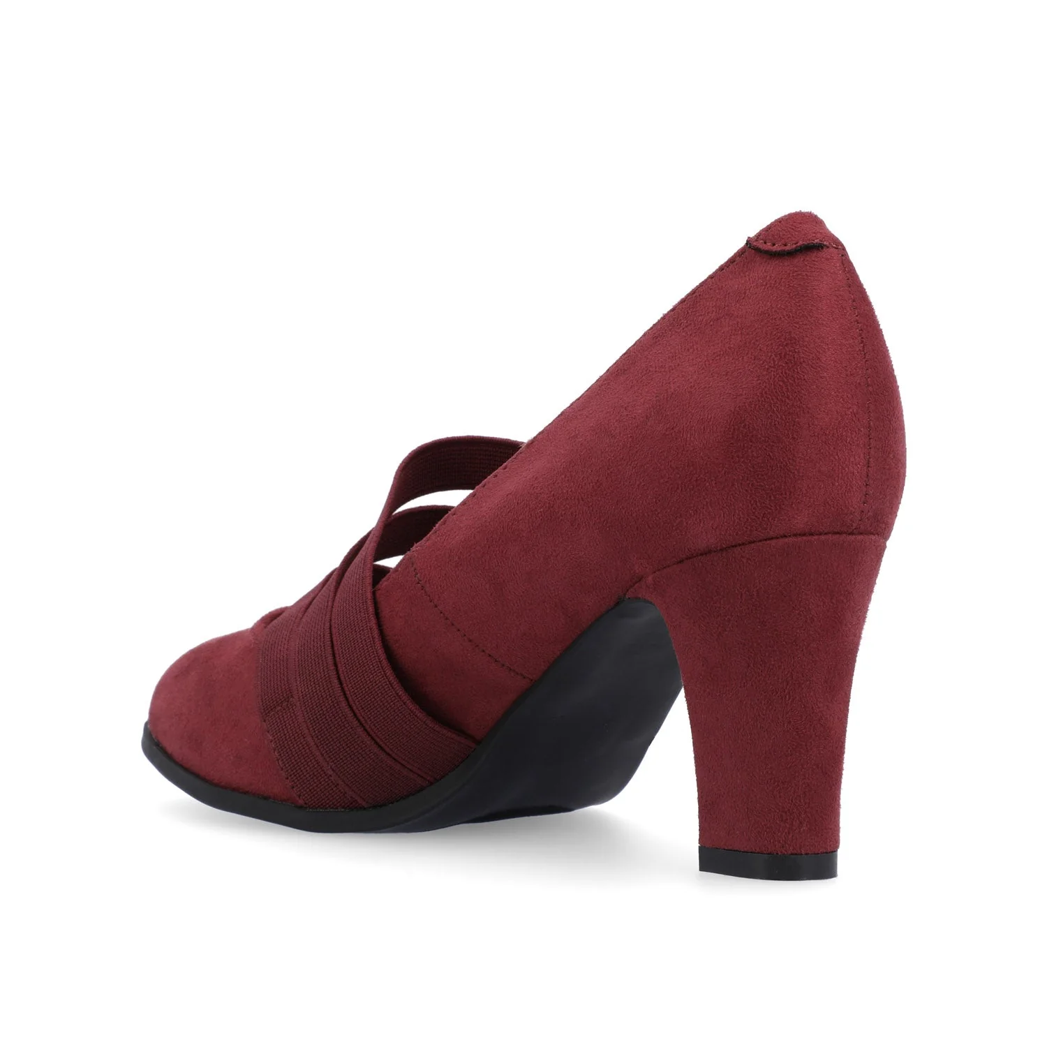 LOREN MARY JANE PUMP HEELS IN NARROW - Wine - Image 4