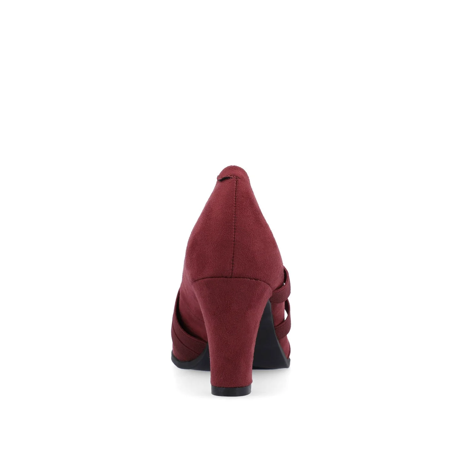 LOREN MARY JANE PUMP HEELS IN WIDE - Wine - Image 7