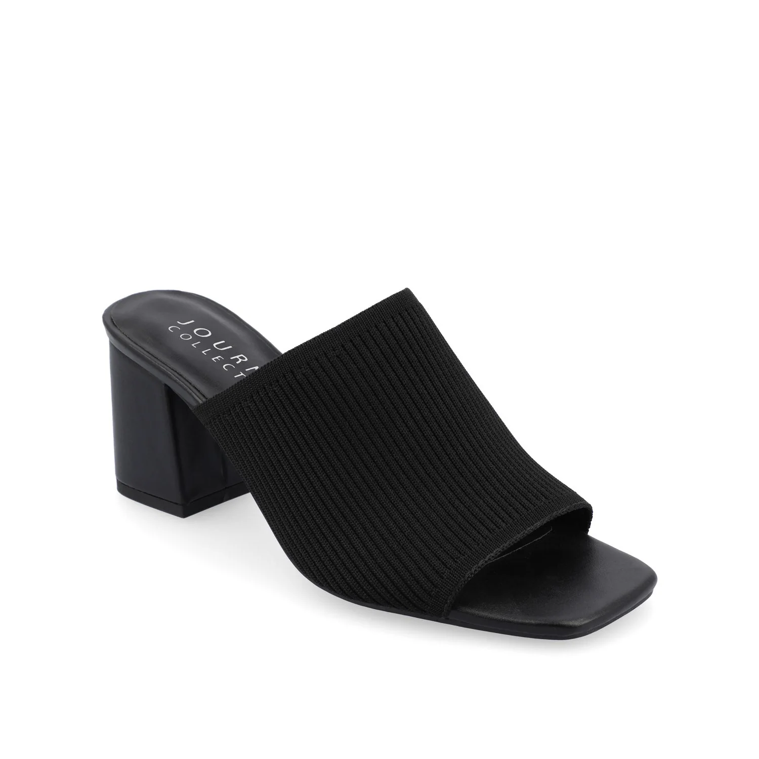 LORENNA MULE BLOCK HEELS IN WIDE - Black - Image 2