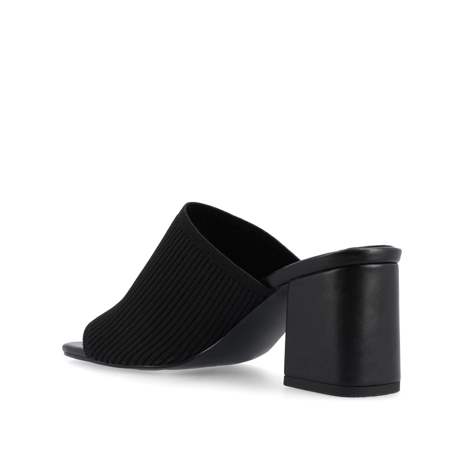 LORENNA MULE BLOCK HEELS IN WIDE - Black - Image 4