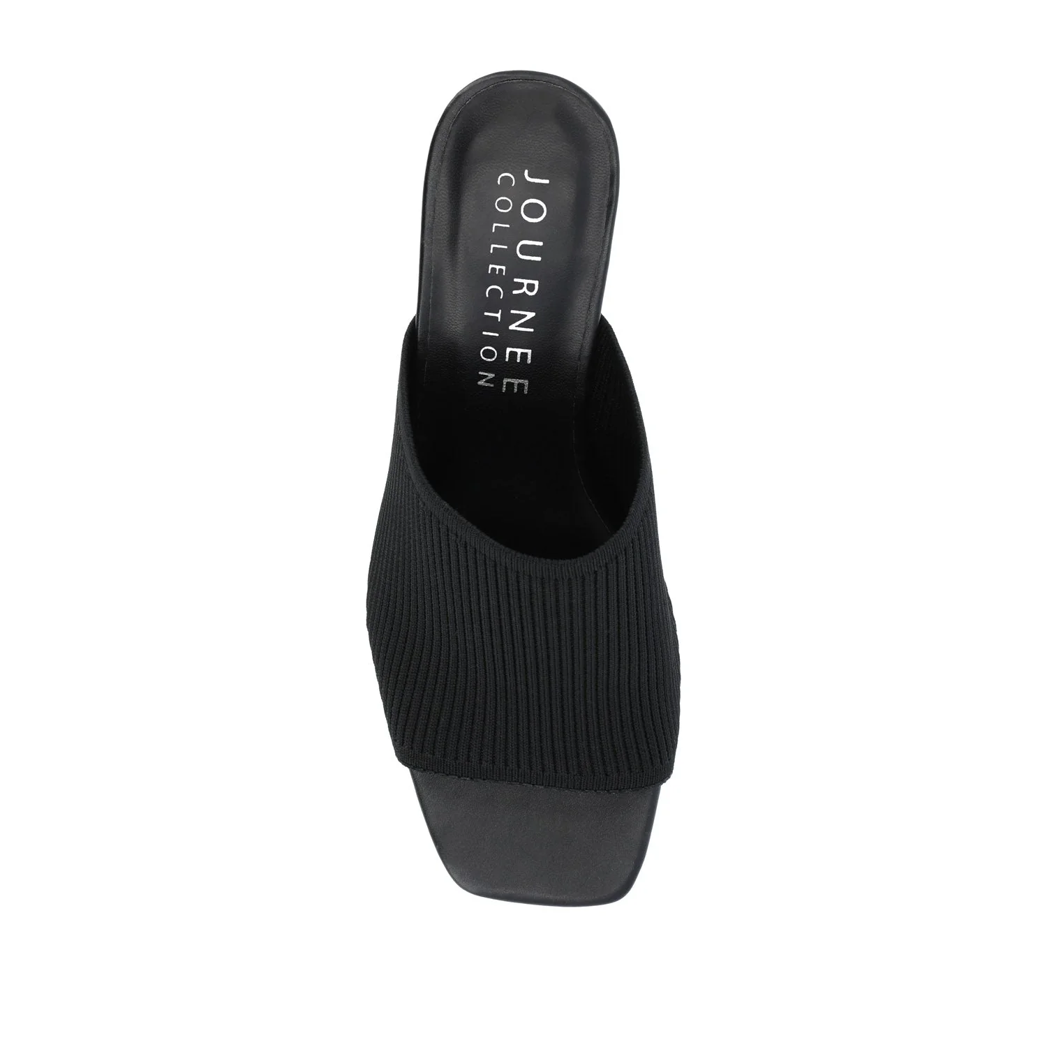 LORENNA MULE BLOCK HEELS IN WIDE - Black - Image 6