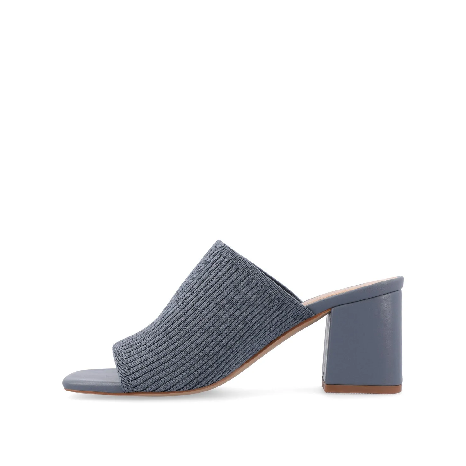 LORENNA MULE BLOCK HEELS IN WIDE - Blue - Image 3