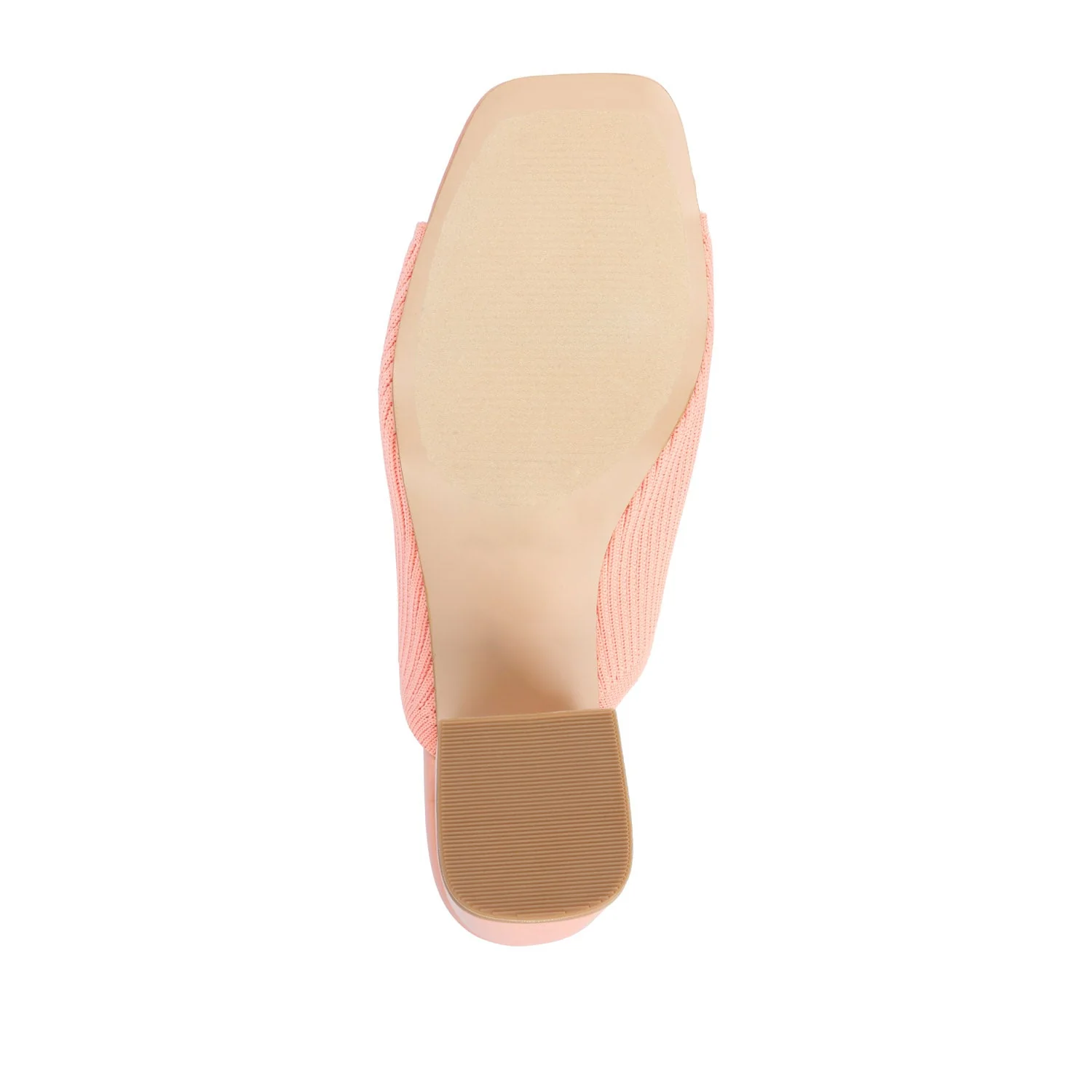 LORENNA MULE BLOCK HEELS IN WIDE - Coral - Image 5