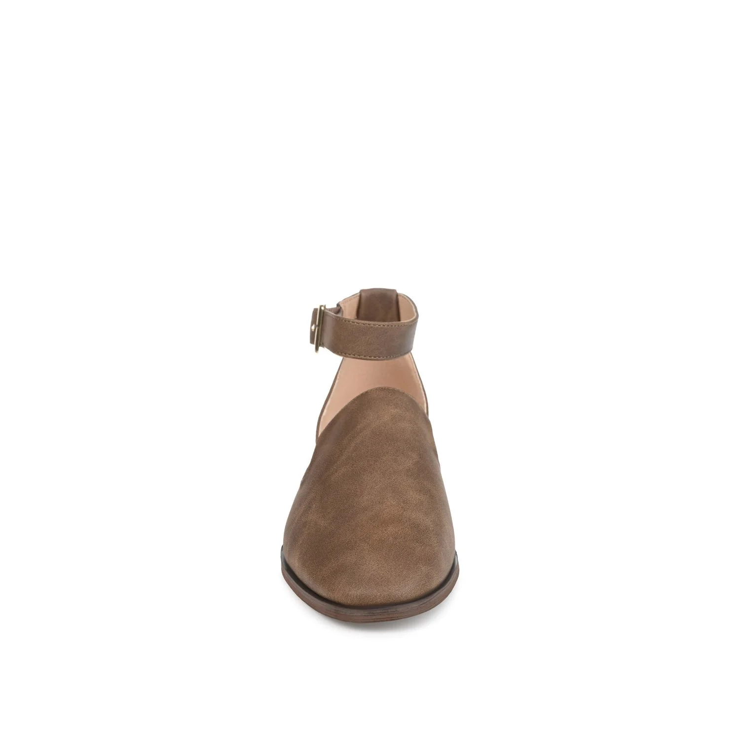 LORETA LOAFER FLATS IN VEGAN LEATHER - Brown - Image 5