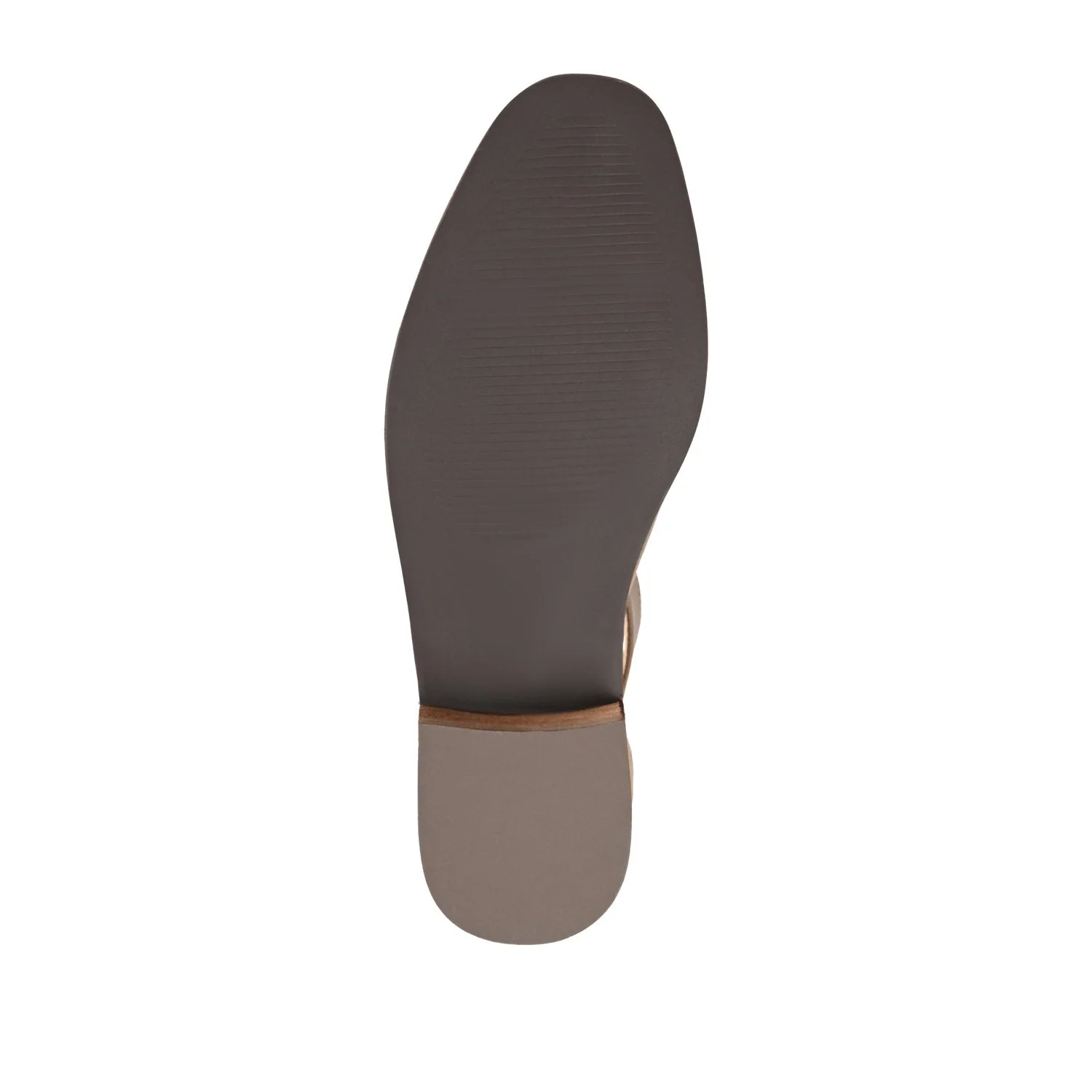 LORETA LOAFER FLATS IN VEGAN LEATHER - Brown - Image 8