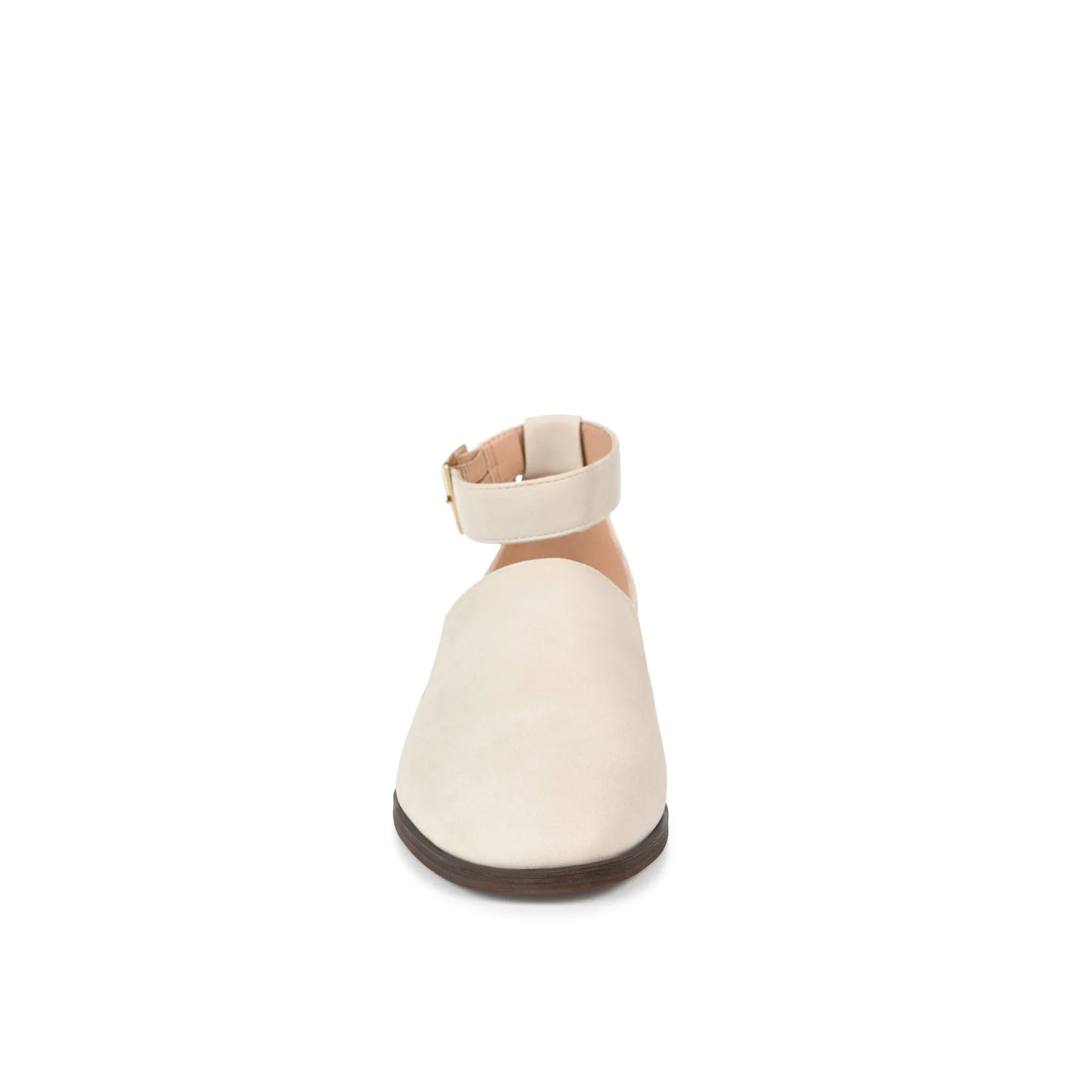 LORETA LOAFER FLATS IN VEGAN LEATHER - Ivory - Image 5