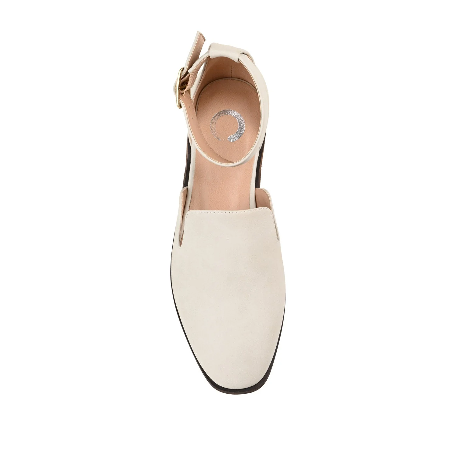 LORETA LOAFER FLATS IN VEGAN LEATHER - Ivory - Image 6
