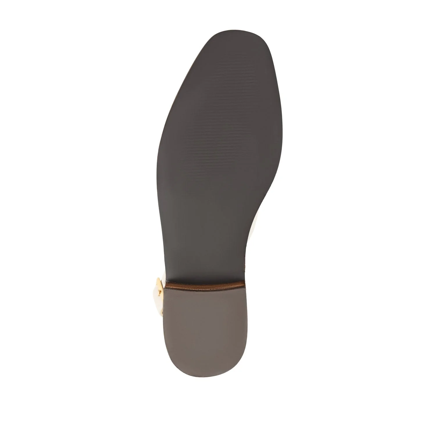 LORETA LOAFER FLATS IN VEGAN LEATHER - Ivory - Image 8