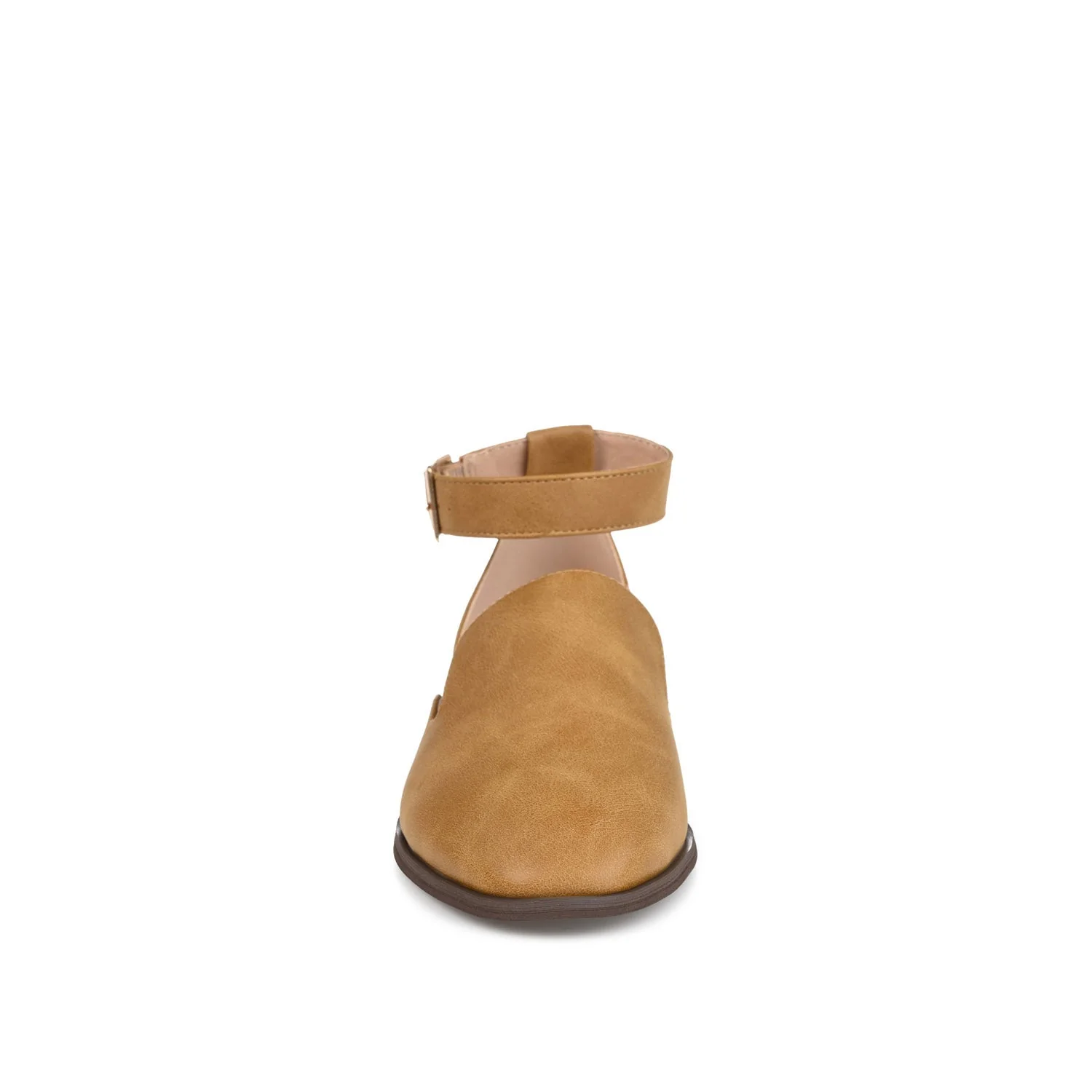 LORETA LOAFER FLATS IN VEGAN LEATHER - Mustard2 PU - Image 5