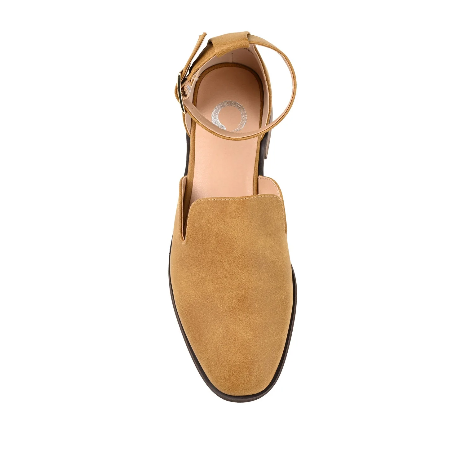 LORETA LOAFER FLATS IN VEGAN LEATHER - Mustard2 PU - Image 6