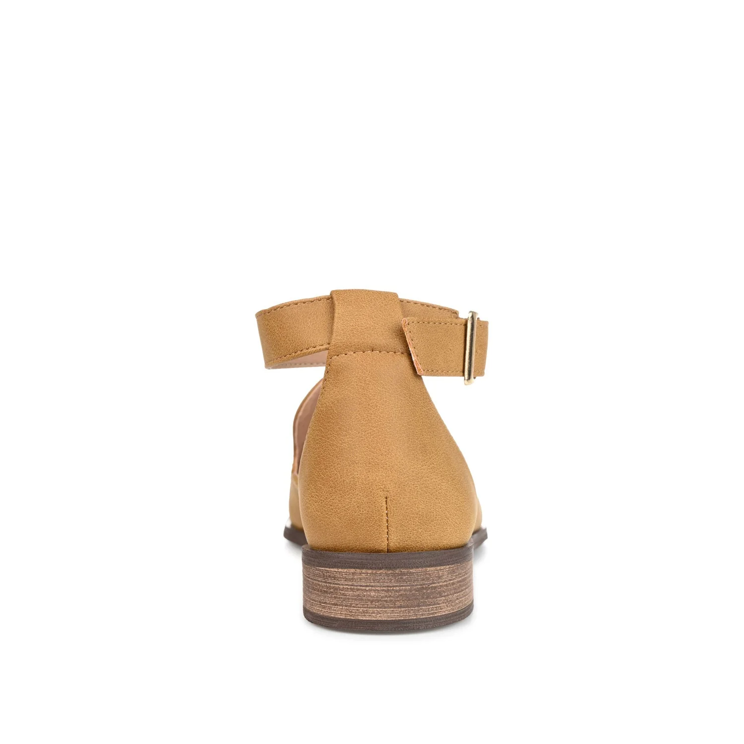 LORETA LOAFER FLATS IN VEGAN LEATHER - Mustard2 PU - Image 7