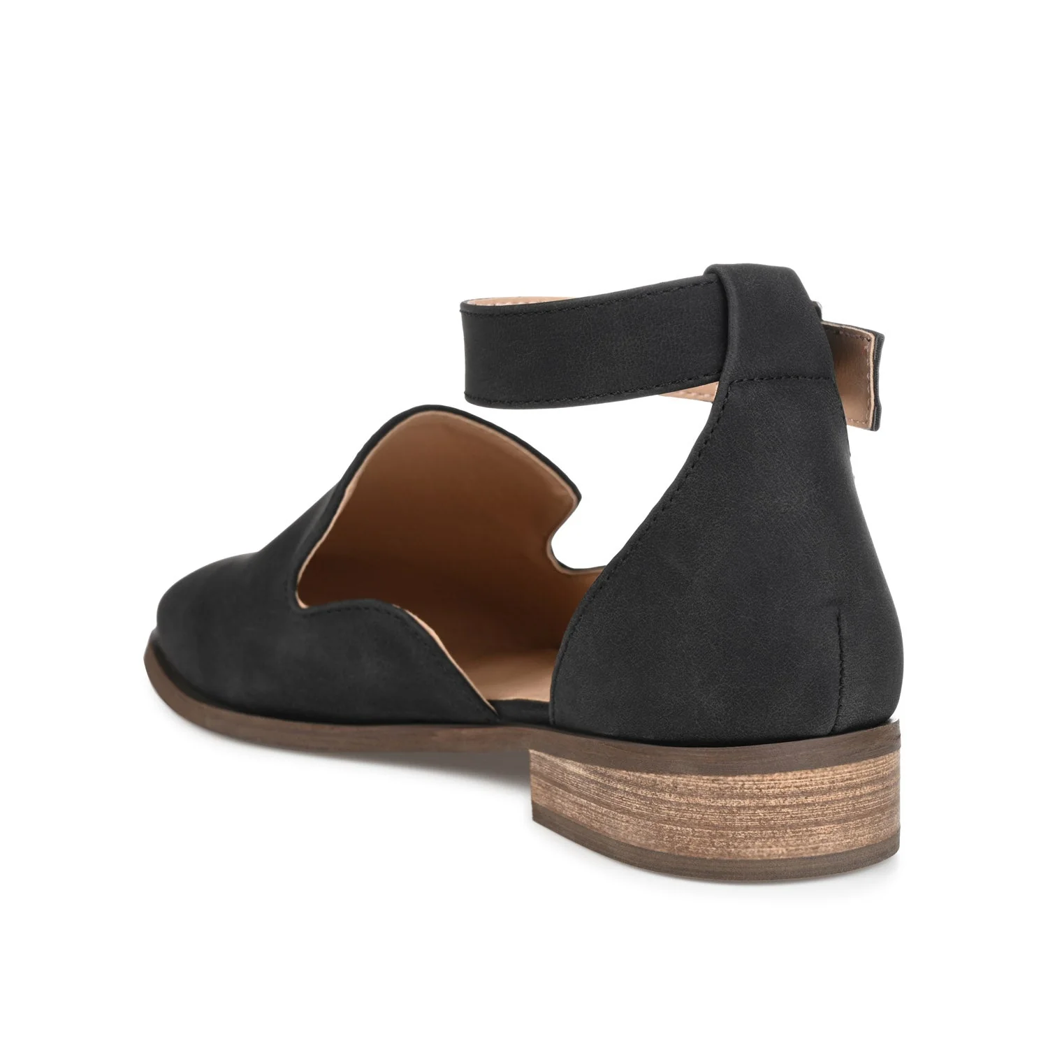 LORETA LOAFER FLATS IN WIDE - Black - Image 4