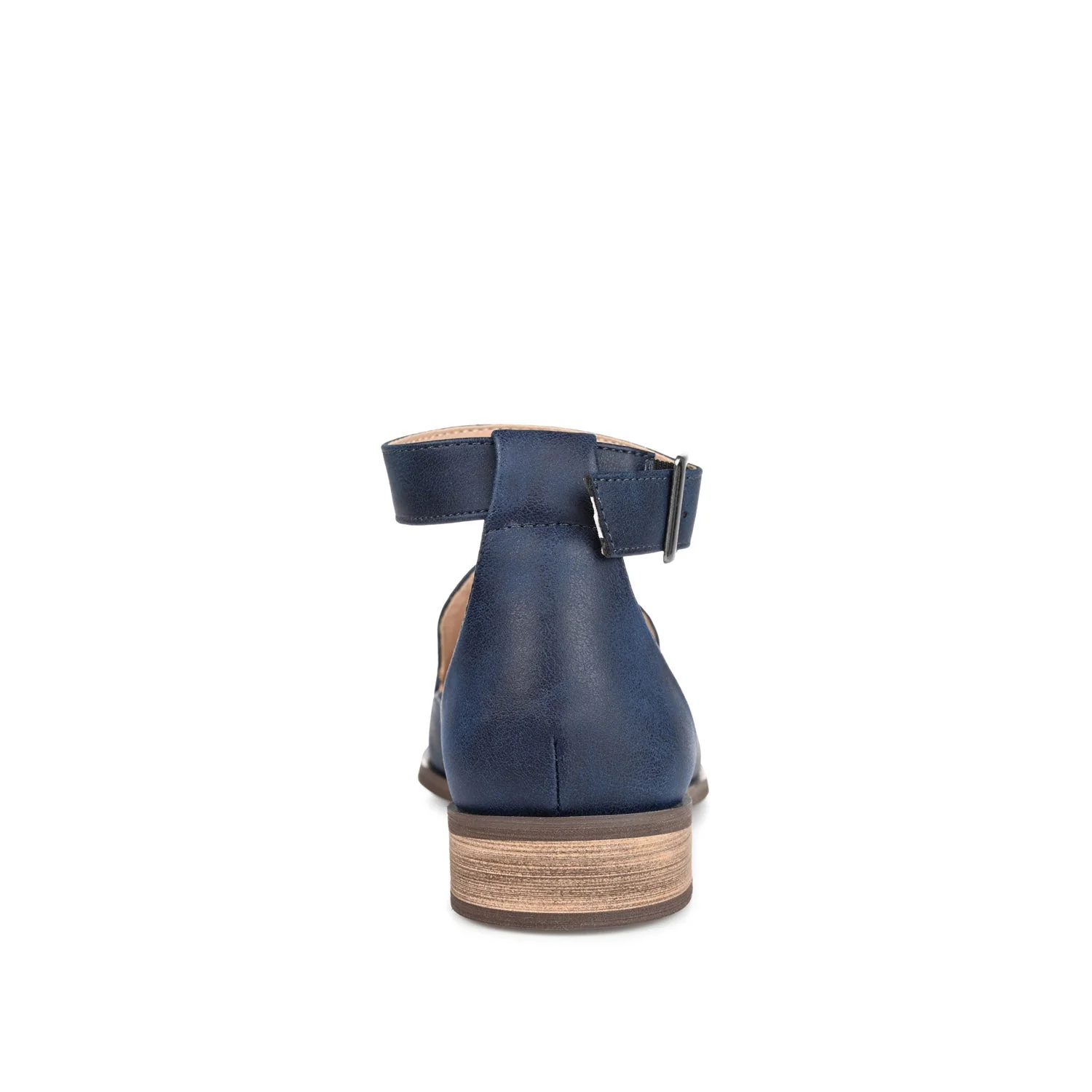 LORETA LOAFER FLATS IN WIDE - Navy Nubuck - Image 7