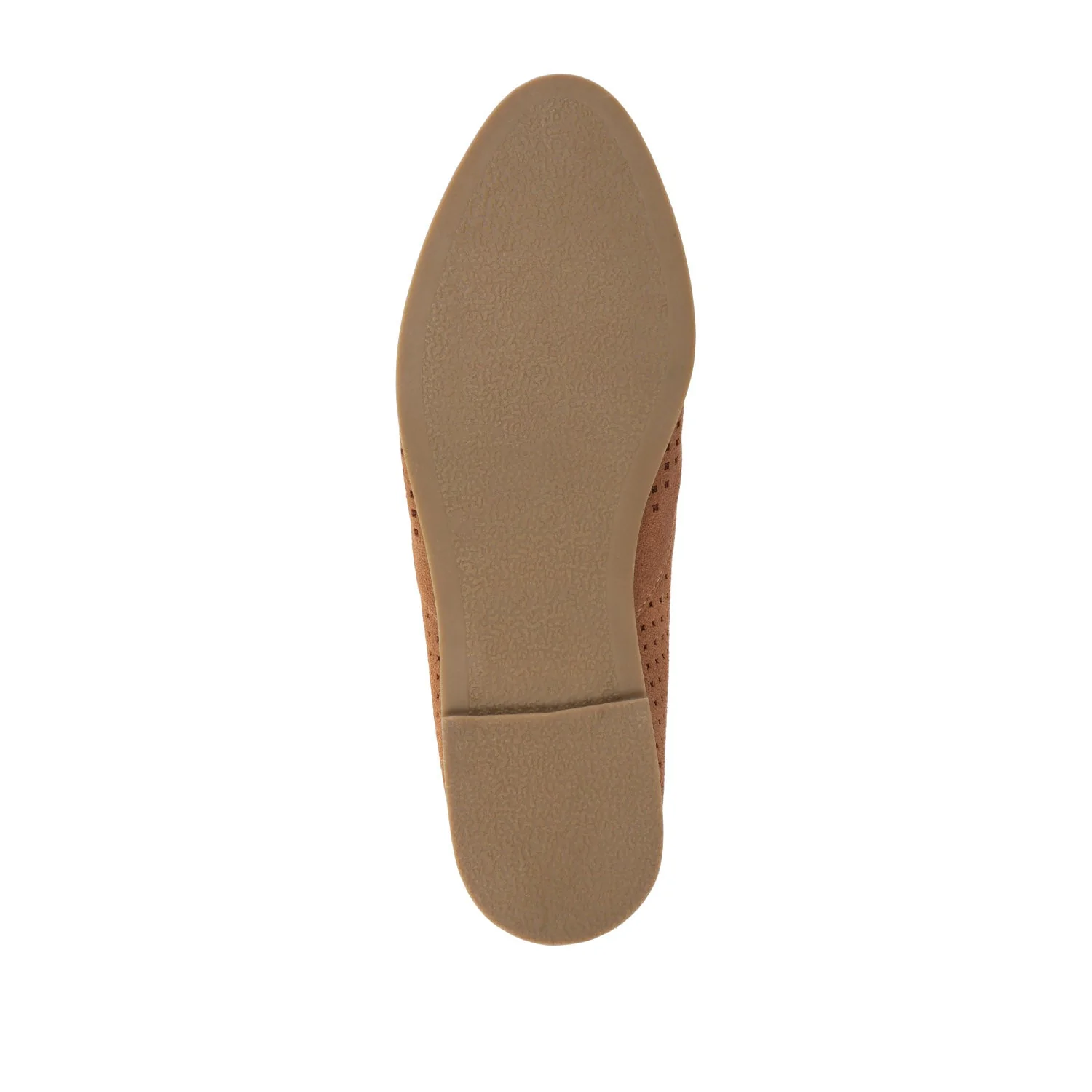 LUCIE LOAFER FLATS IN FAUX SUEDE - Brown - Image 8