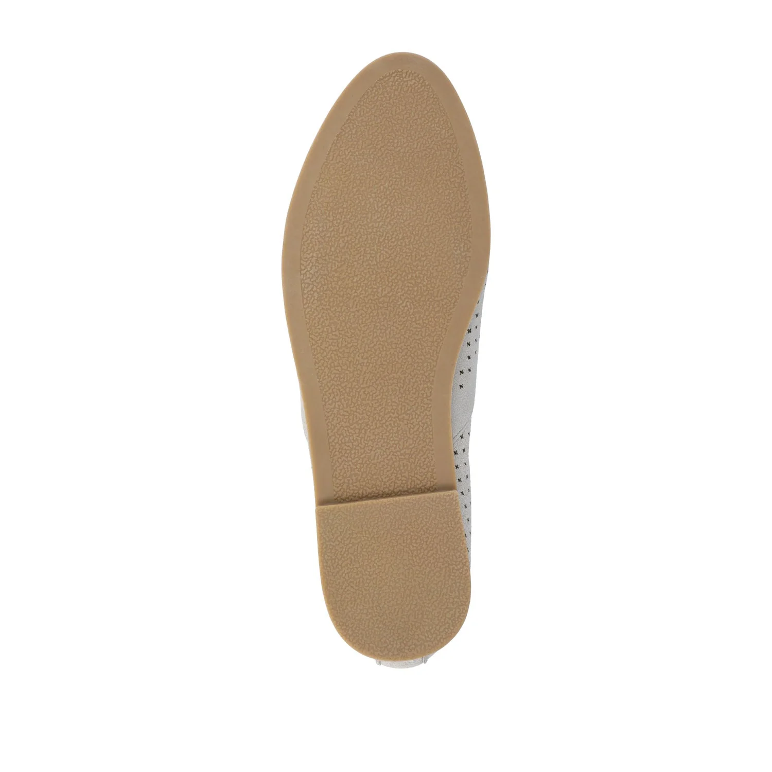 LUCIE LOAFER FLATS IN FAUX SUEDE - Grey - Image 8