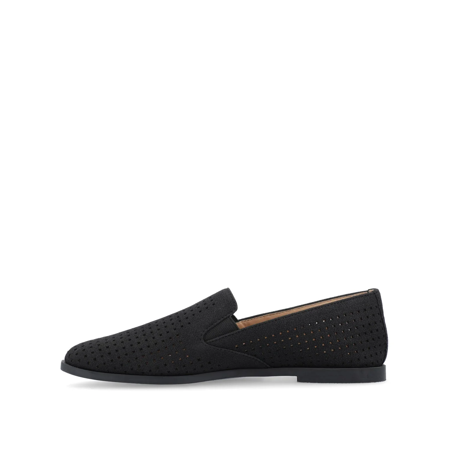 LUCIE LOAFER FLATS IN WIDE - Black - Image 3