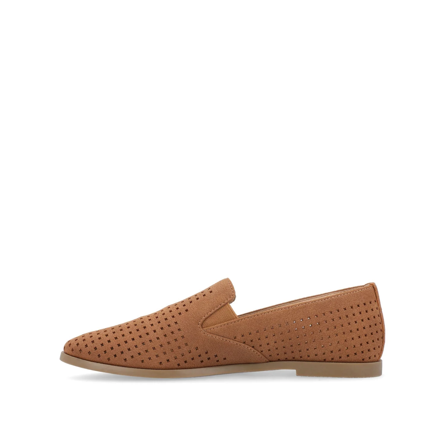 LUCIE LOAFER FLATS IN WIDE - Brown - Image 3