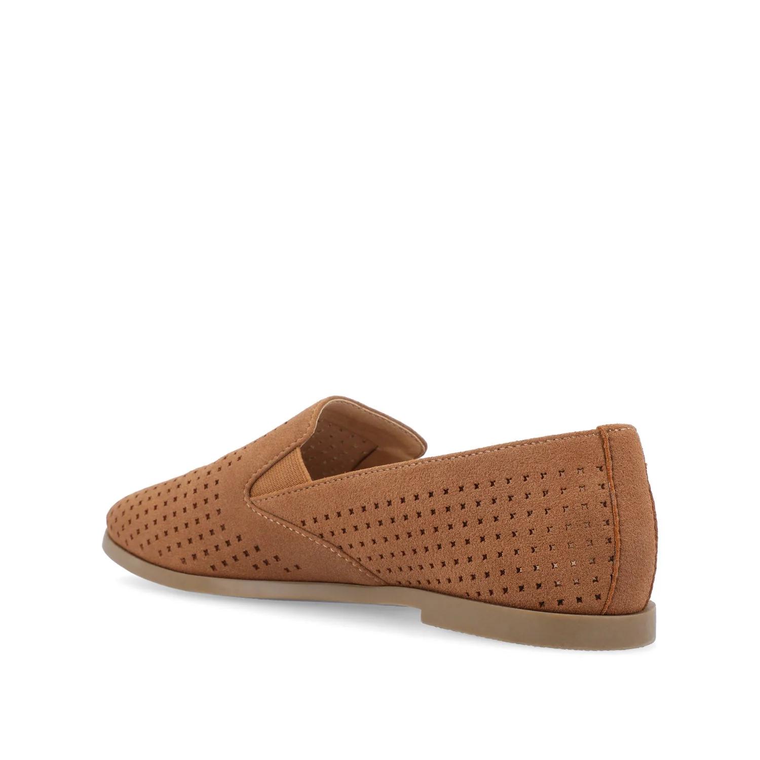 LUCIE LOAFER FLATS IN WIDE - Brown - Image 4