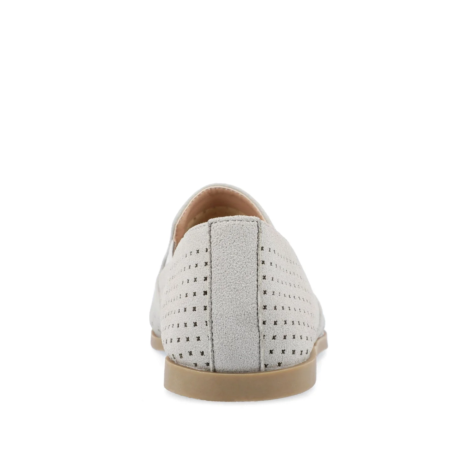 LUCIE LOAFER FLATS IN WIDE - Grey - Image 7