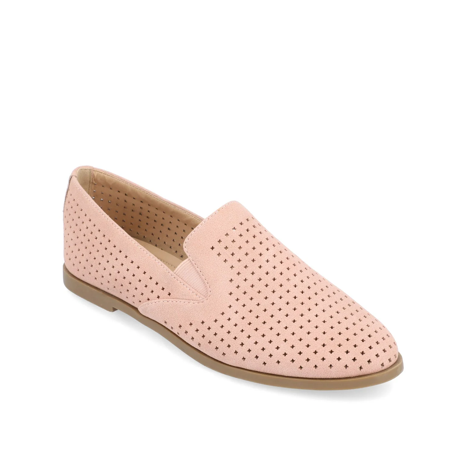 LUCIE LOAFER FLATS IN WIDE - Pink - Image 2