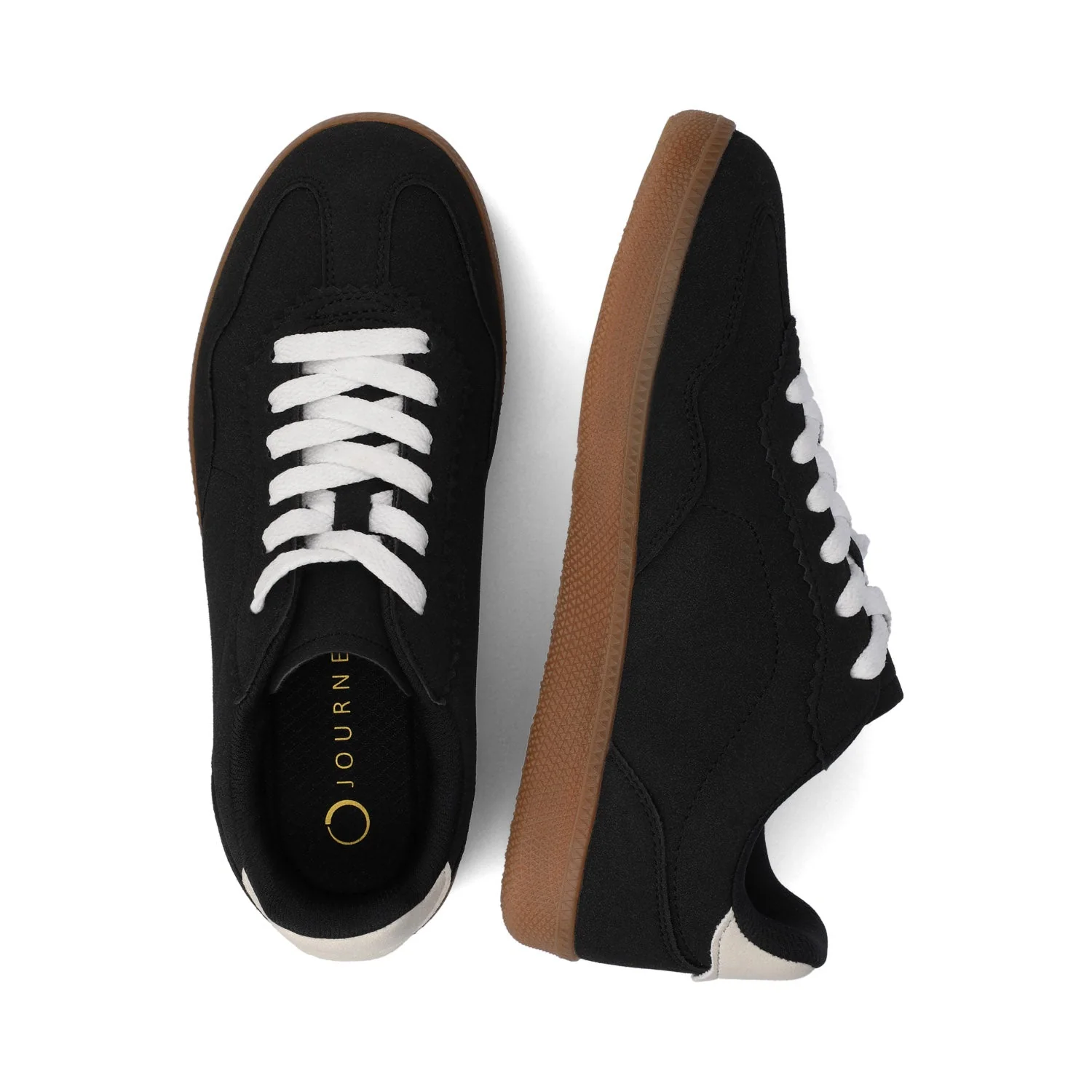 LUMMIE CASUAL LACE UP SNEAKERS - Black PU - Image 3